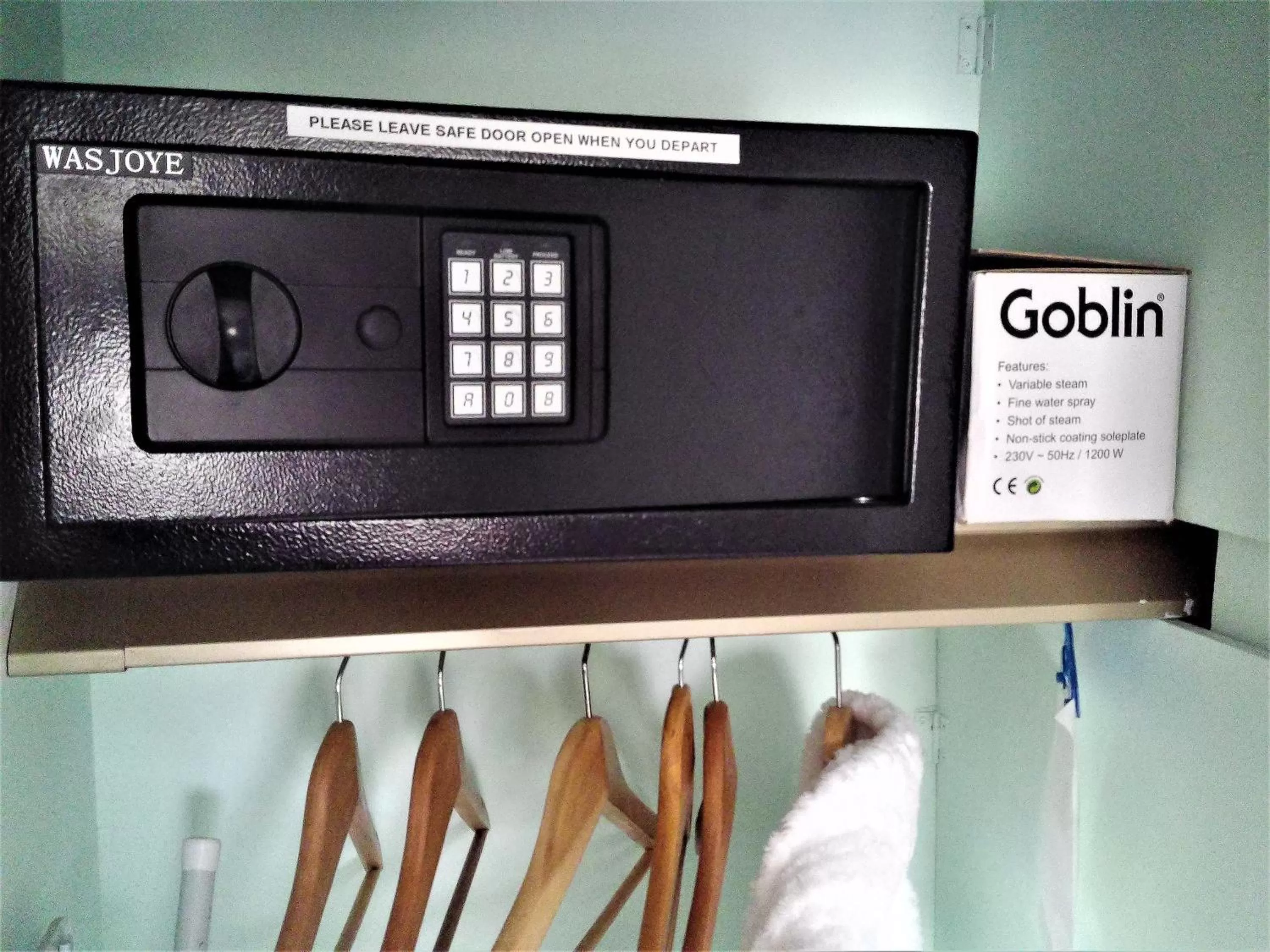 safe in Mike & Carolyn Ball B&B