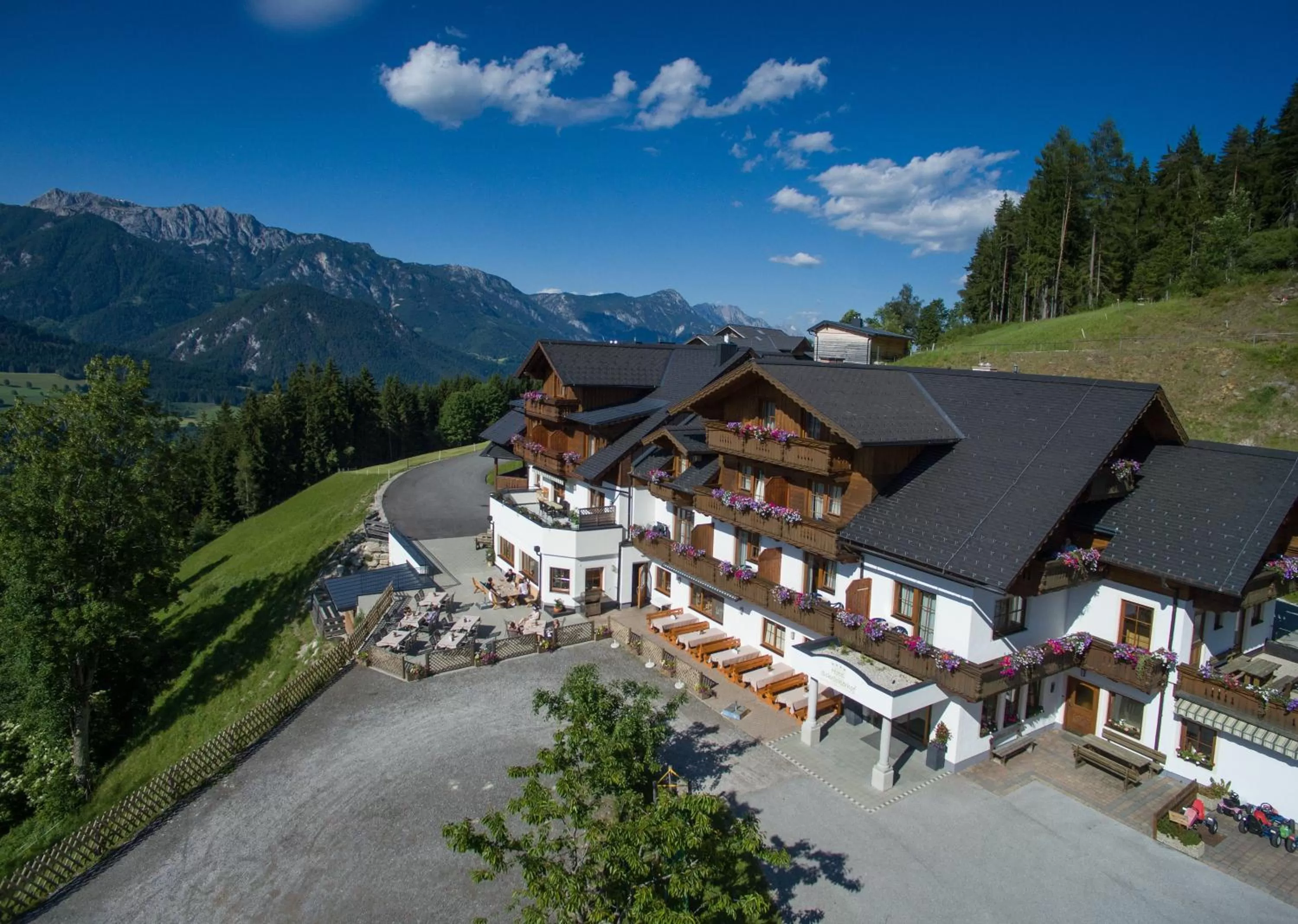 Balcony/Terrace in Hotel Schröckerhof