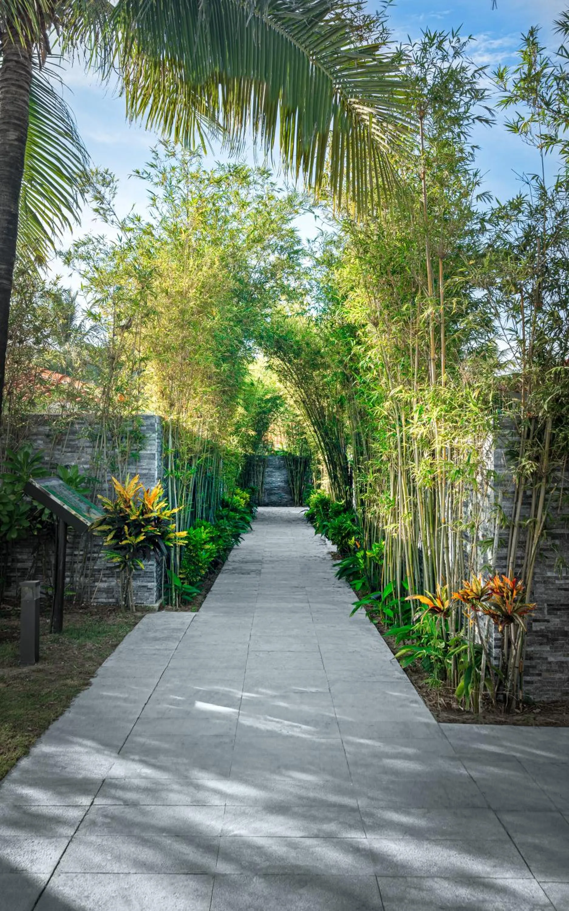 Natural landscape in Grandvrio Ocean Resort Danang