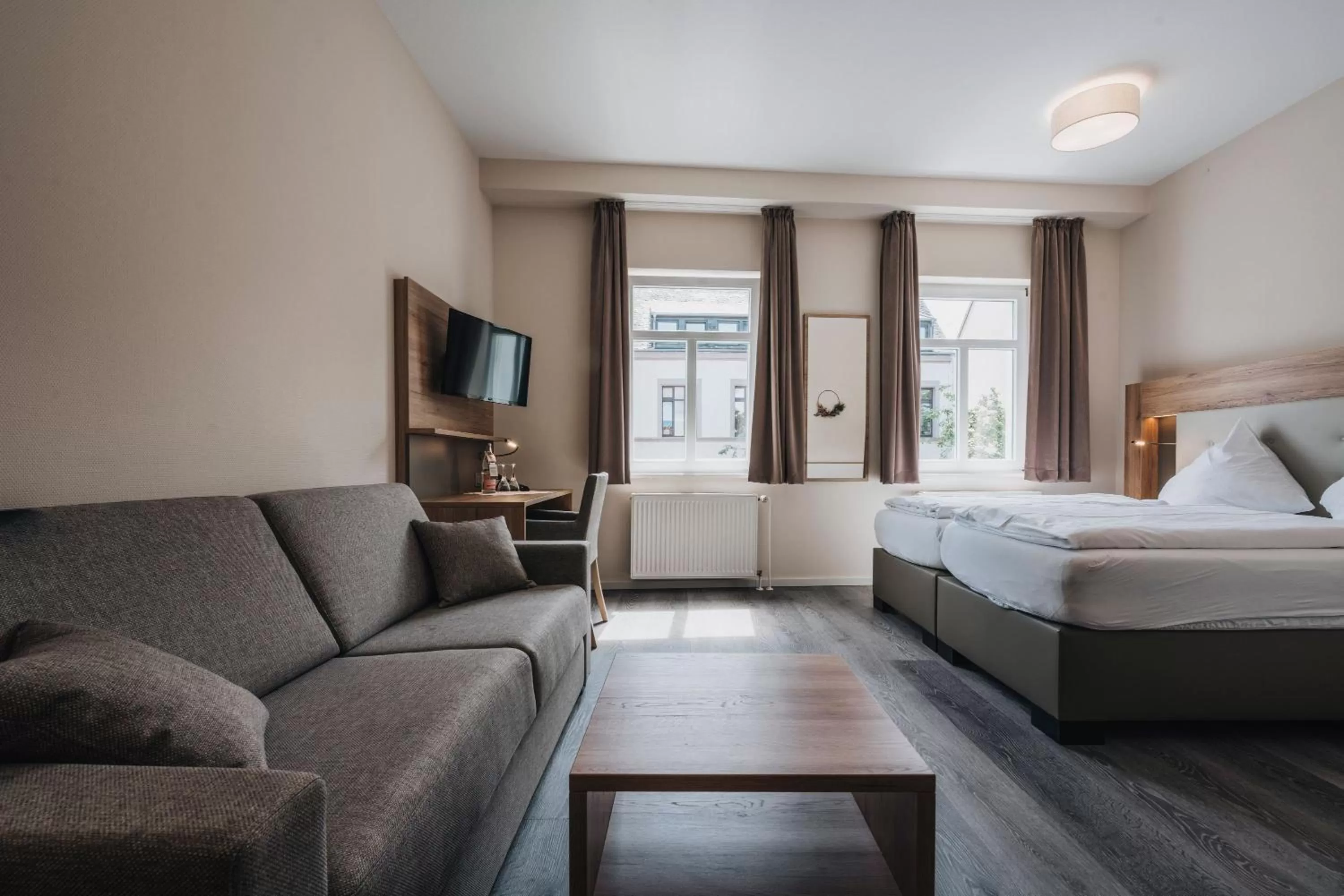 Bed in Hotel Restaurant Roemer