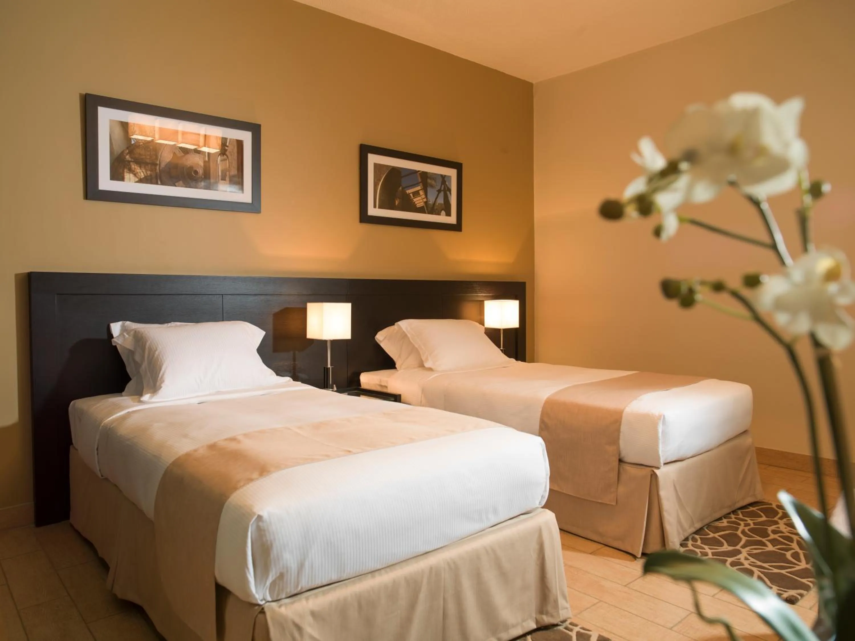 Bedroom, Bed in The Apartments, Dubai World Trade Centre