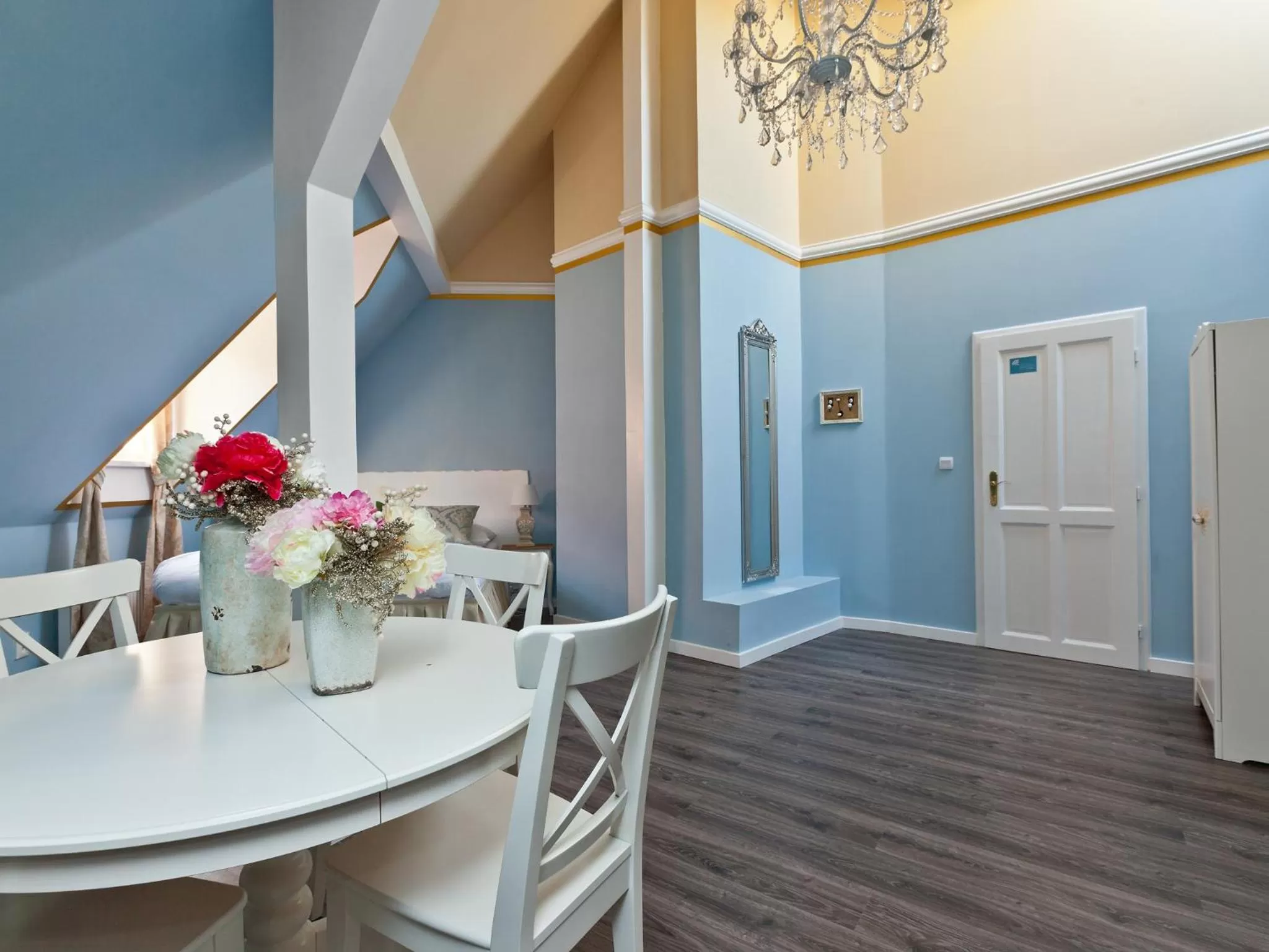 Seating area in Cathedral Prague Apartments