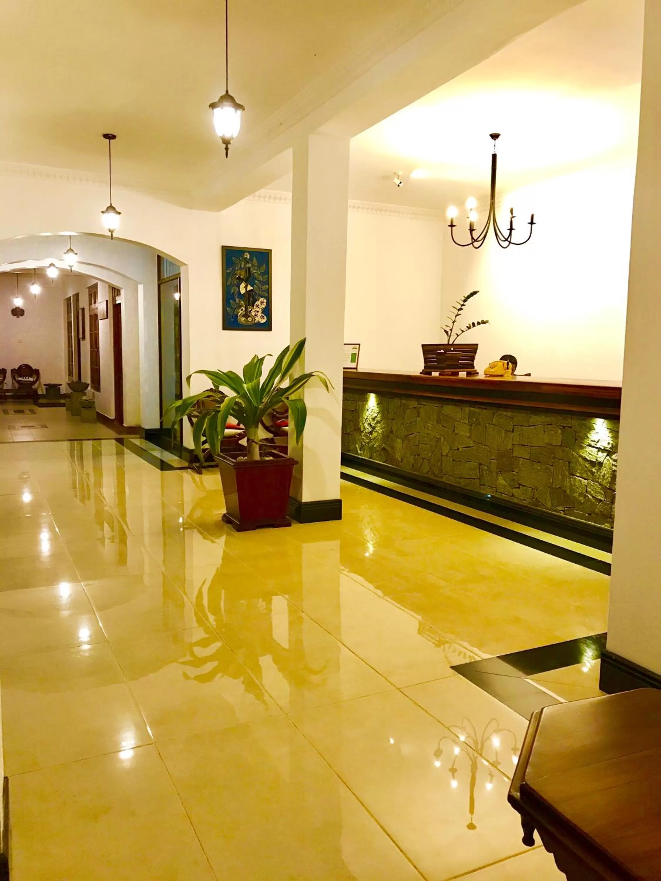 Lobby or reception in Elegant Hotel