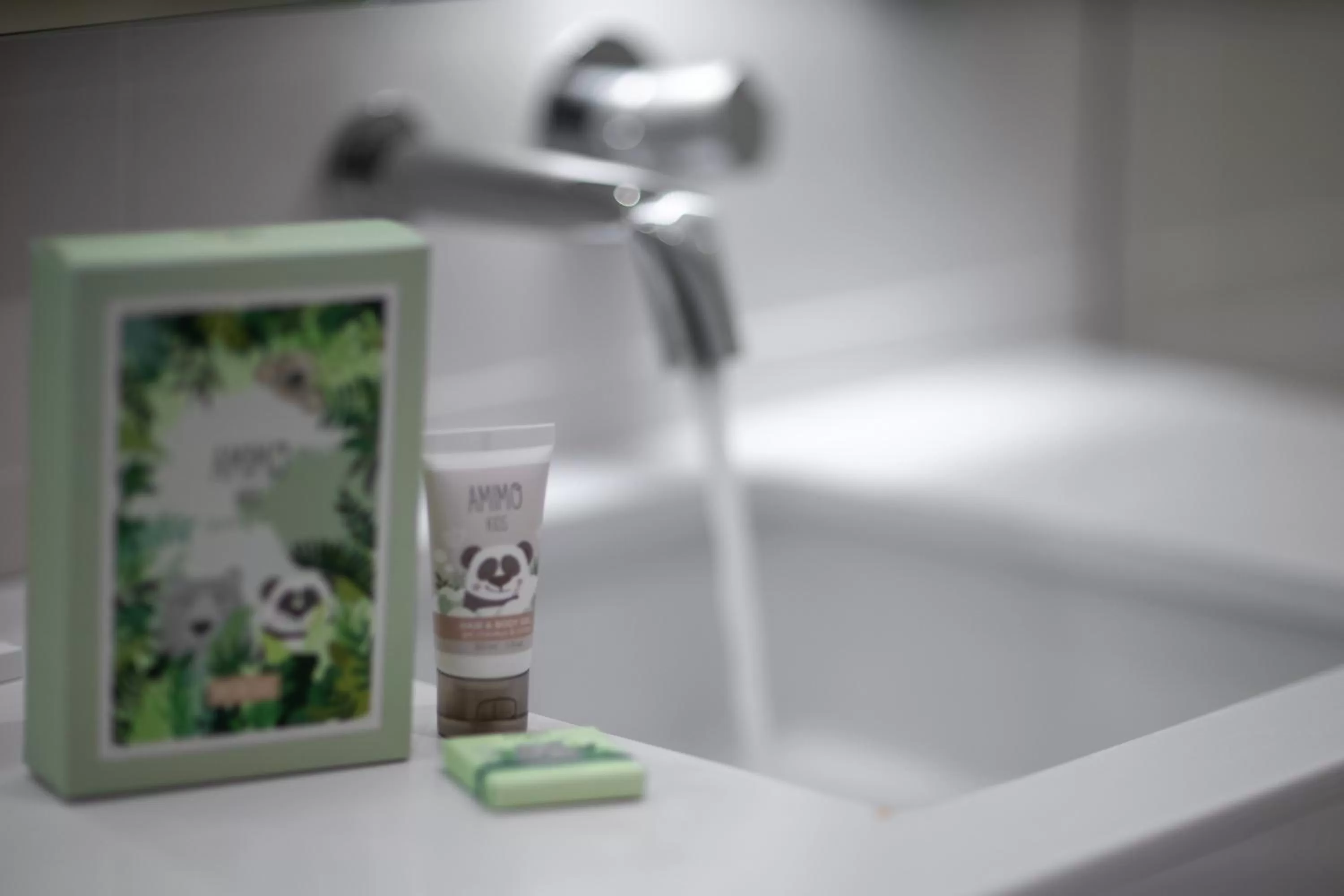 Bathroom in Domotel Kastri