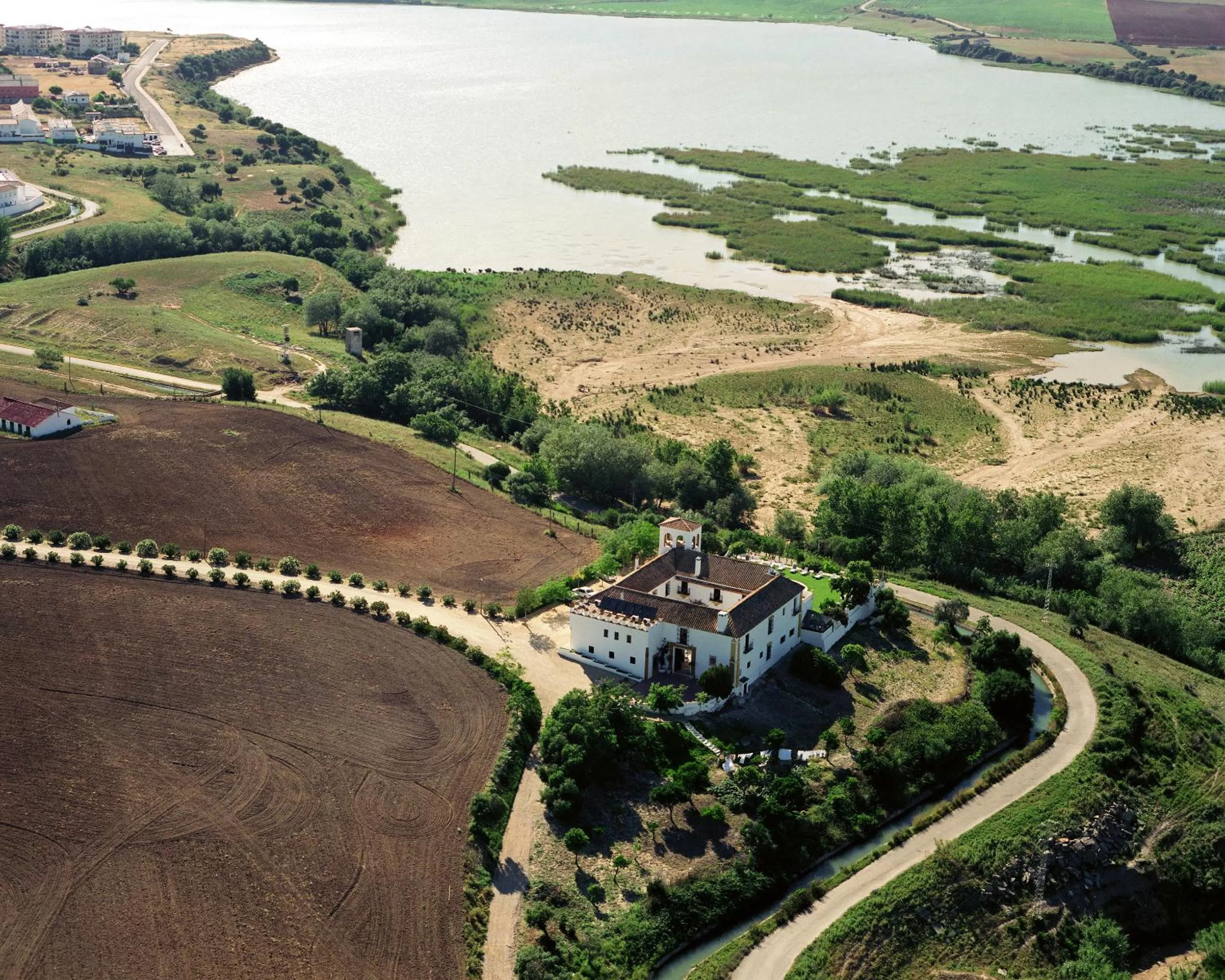 Bird's eye view in Hacienda El Santiscal