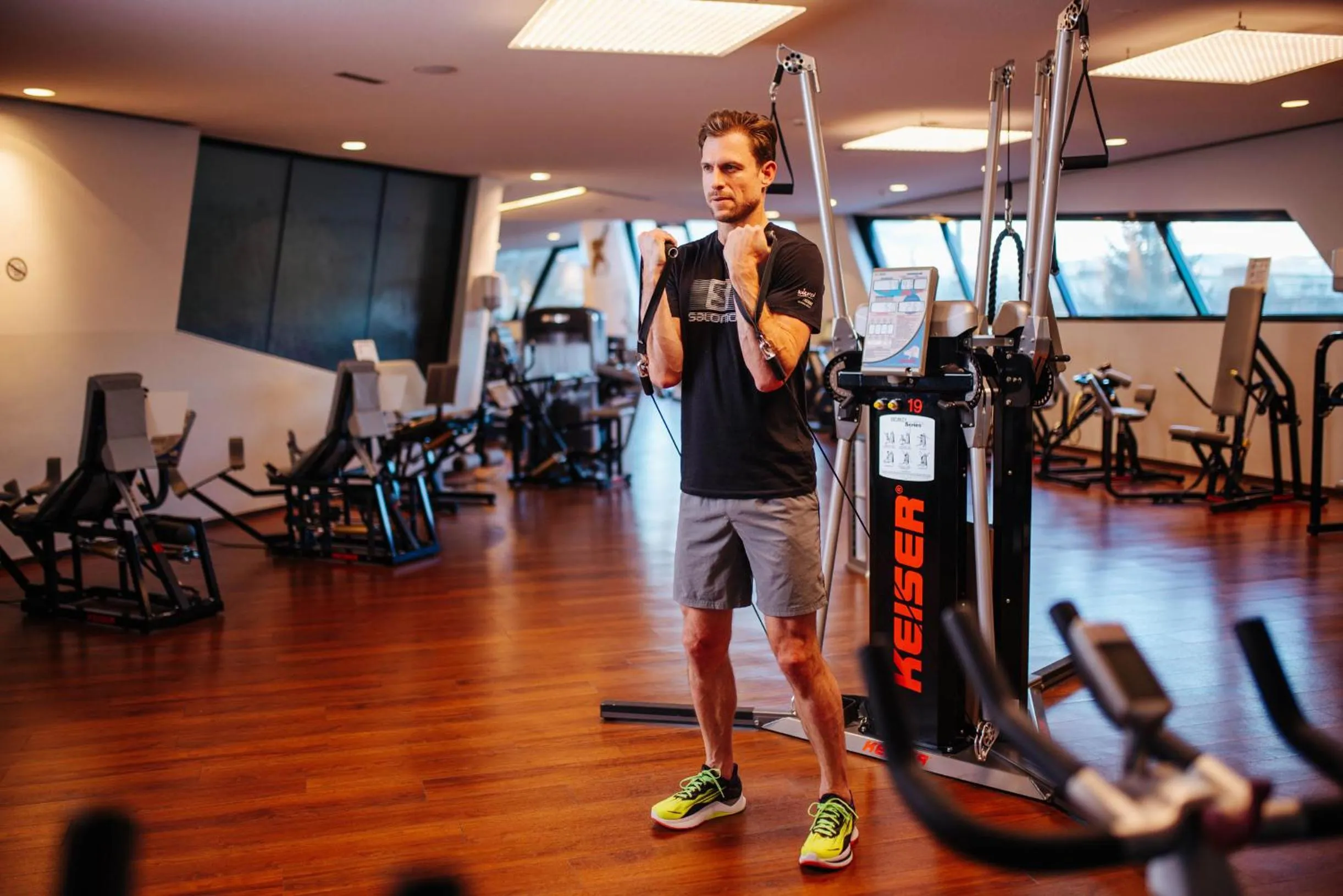 Fitness centre/facilities in Thermenhotel Karawankenhof