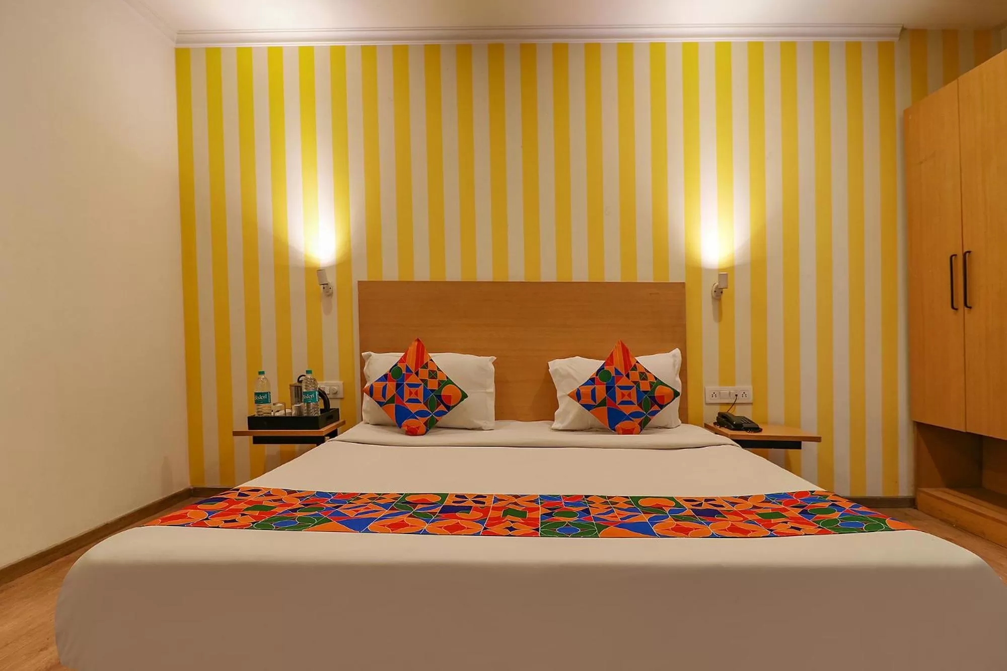 Bed in FabHotel Chattarpur Enclave - Opposite Tivoli Garden