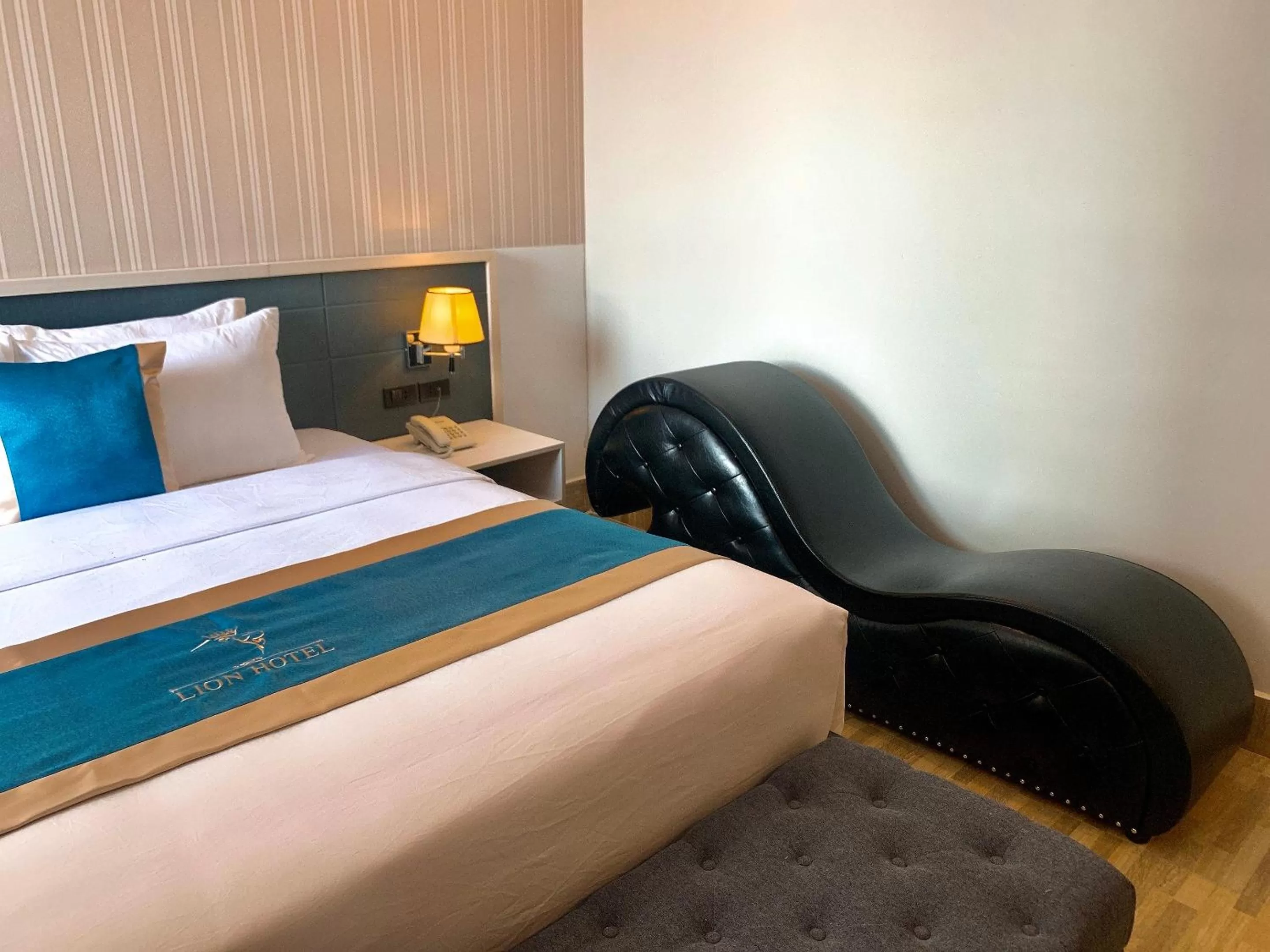 Bedroom, Bed in LION HOTEL