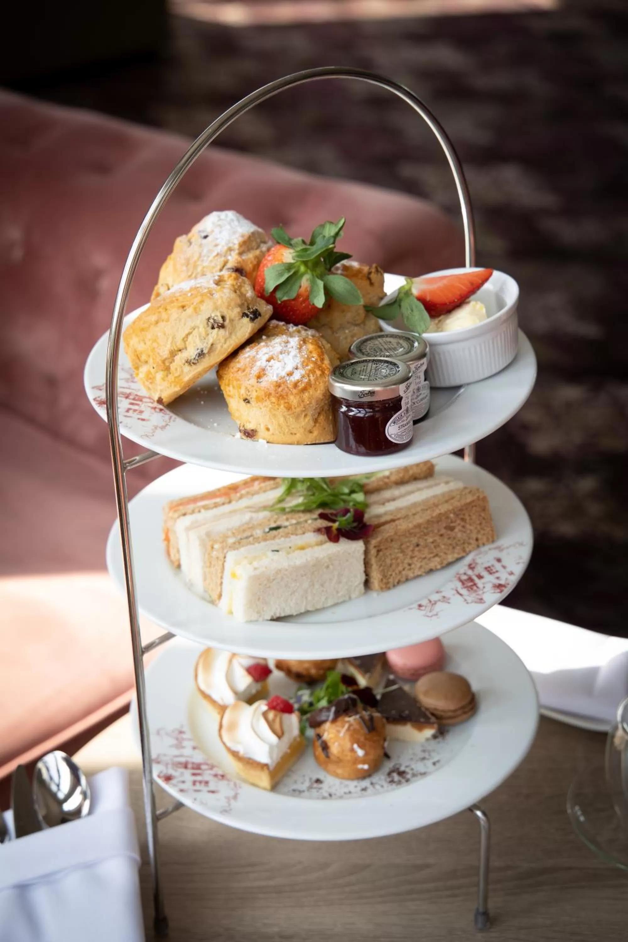 Food in Wroxall Abbey Hotel