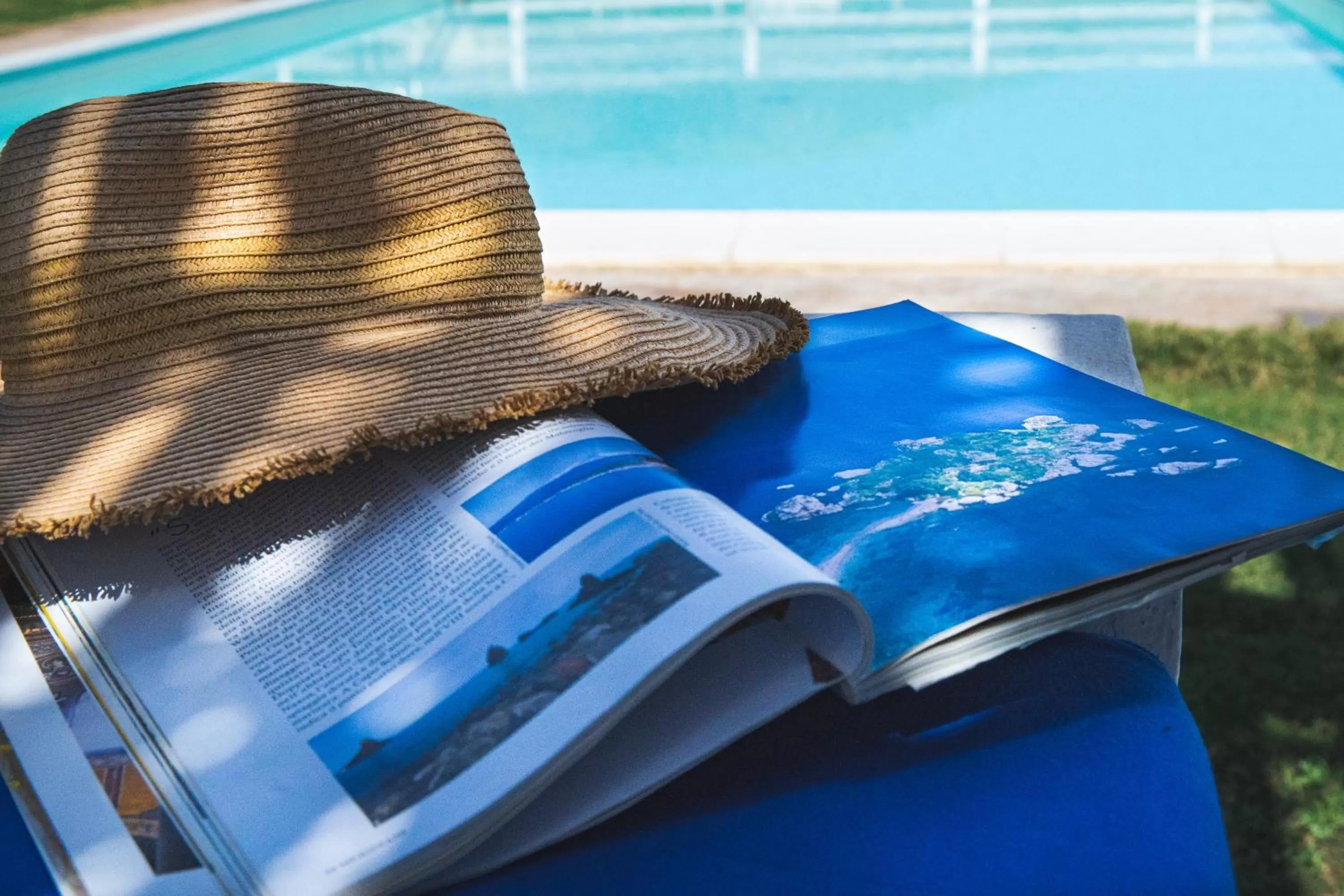 Swimming pool in Casa Azul