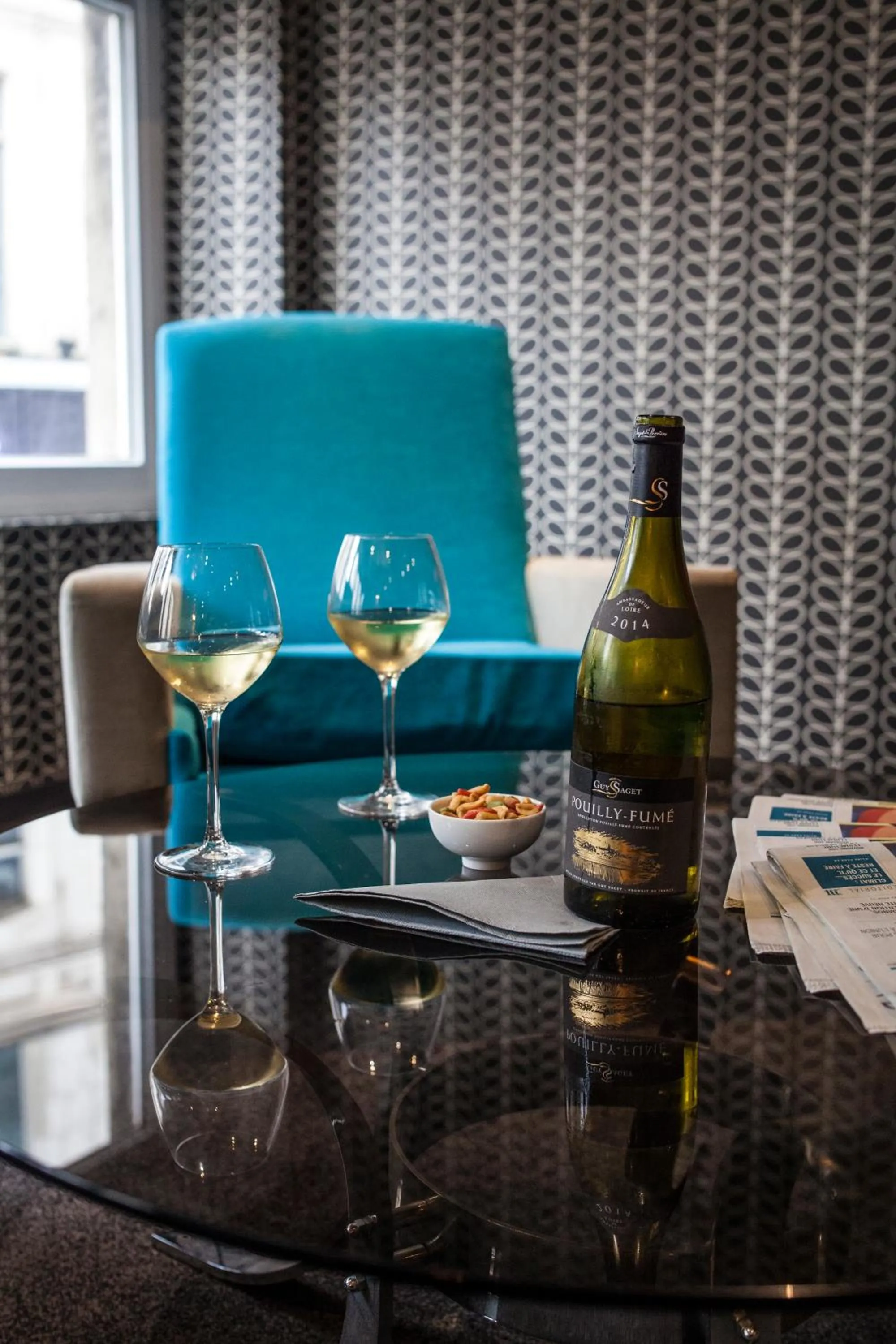 Lounge or bar in Hotel Kanaï