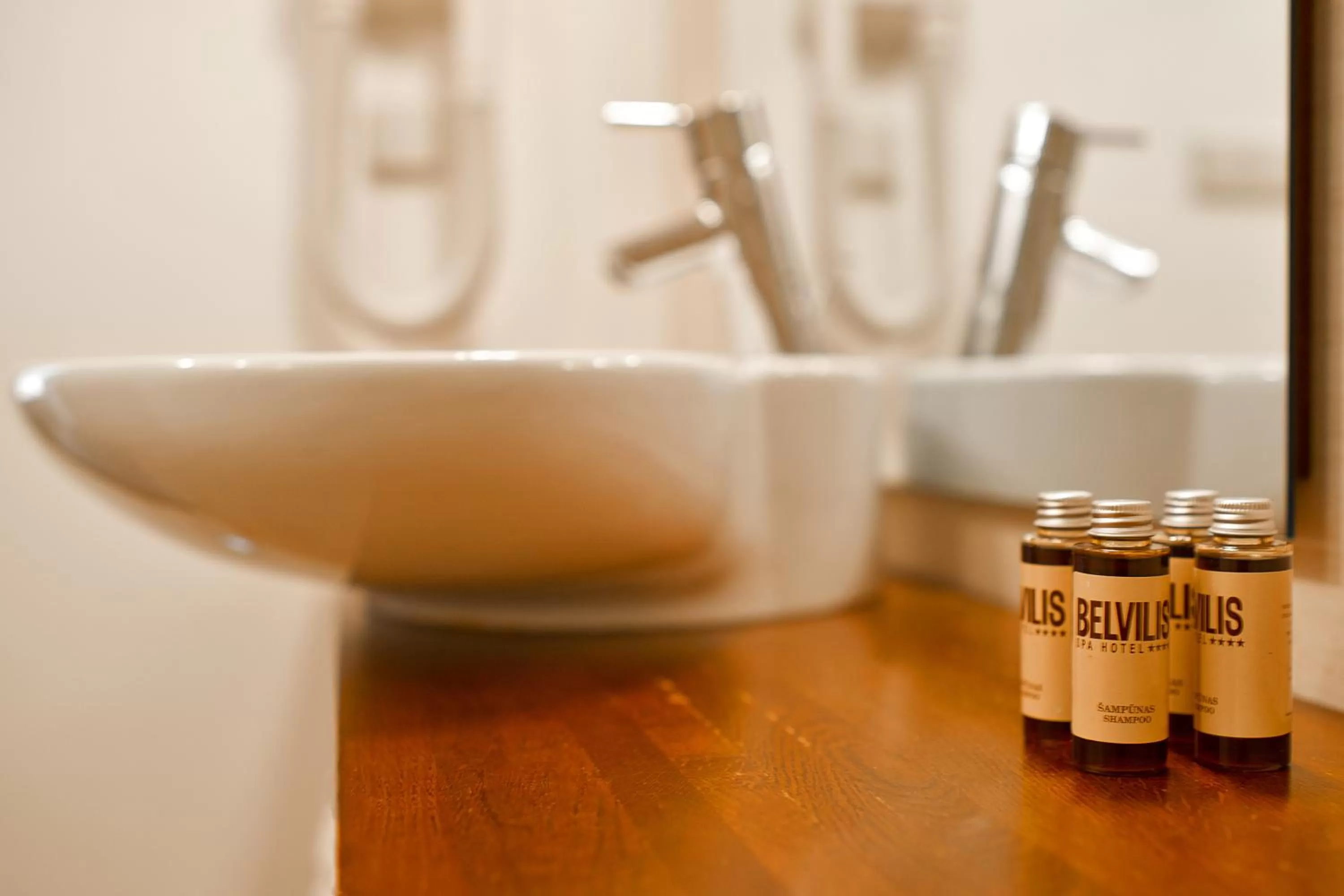 Decorative detail in Belvilis Hotel