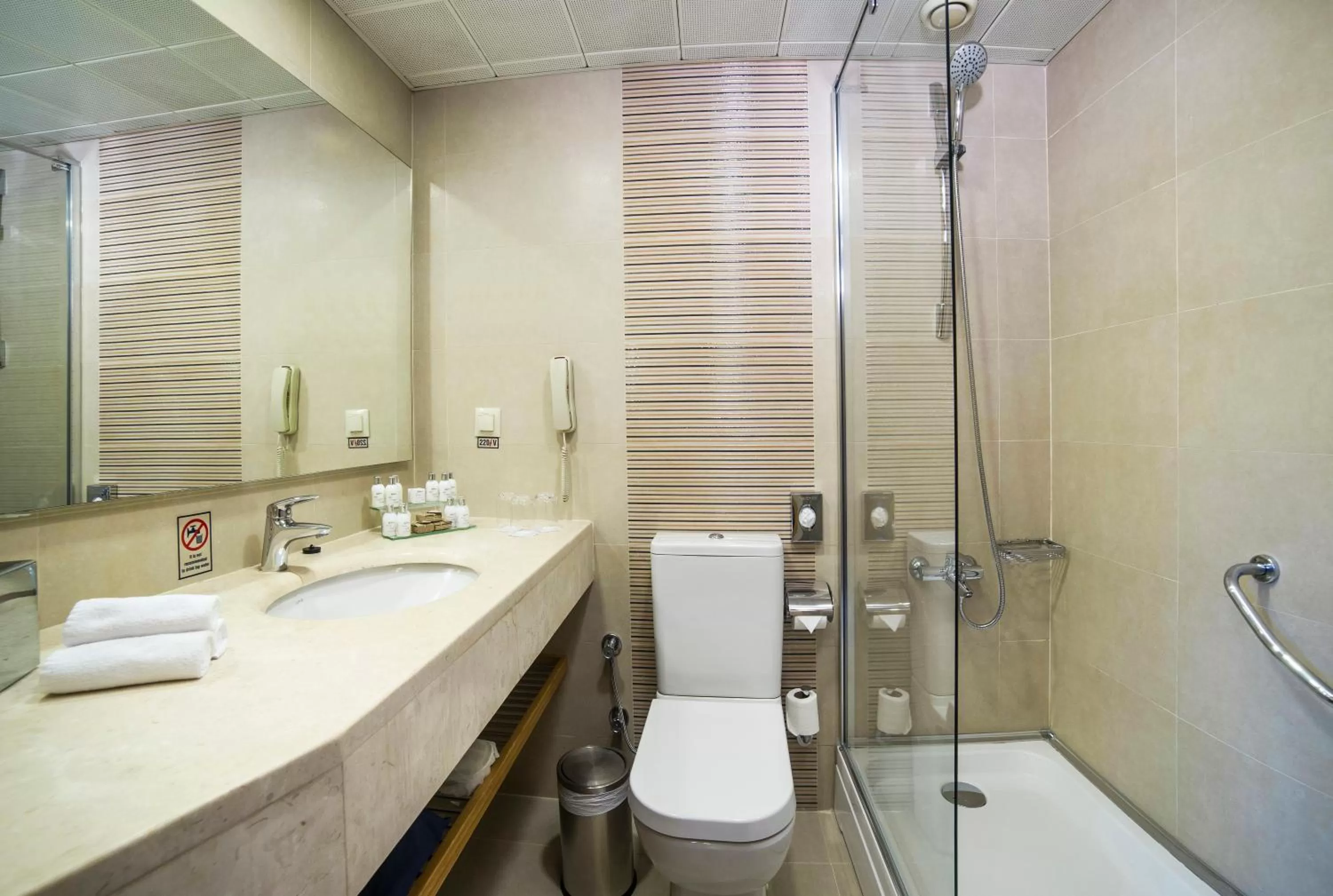 Toilet in Radisson Hotel Istanbul Sultanahmet