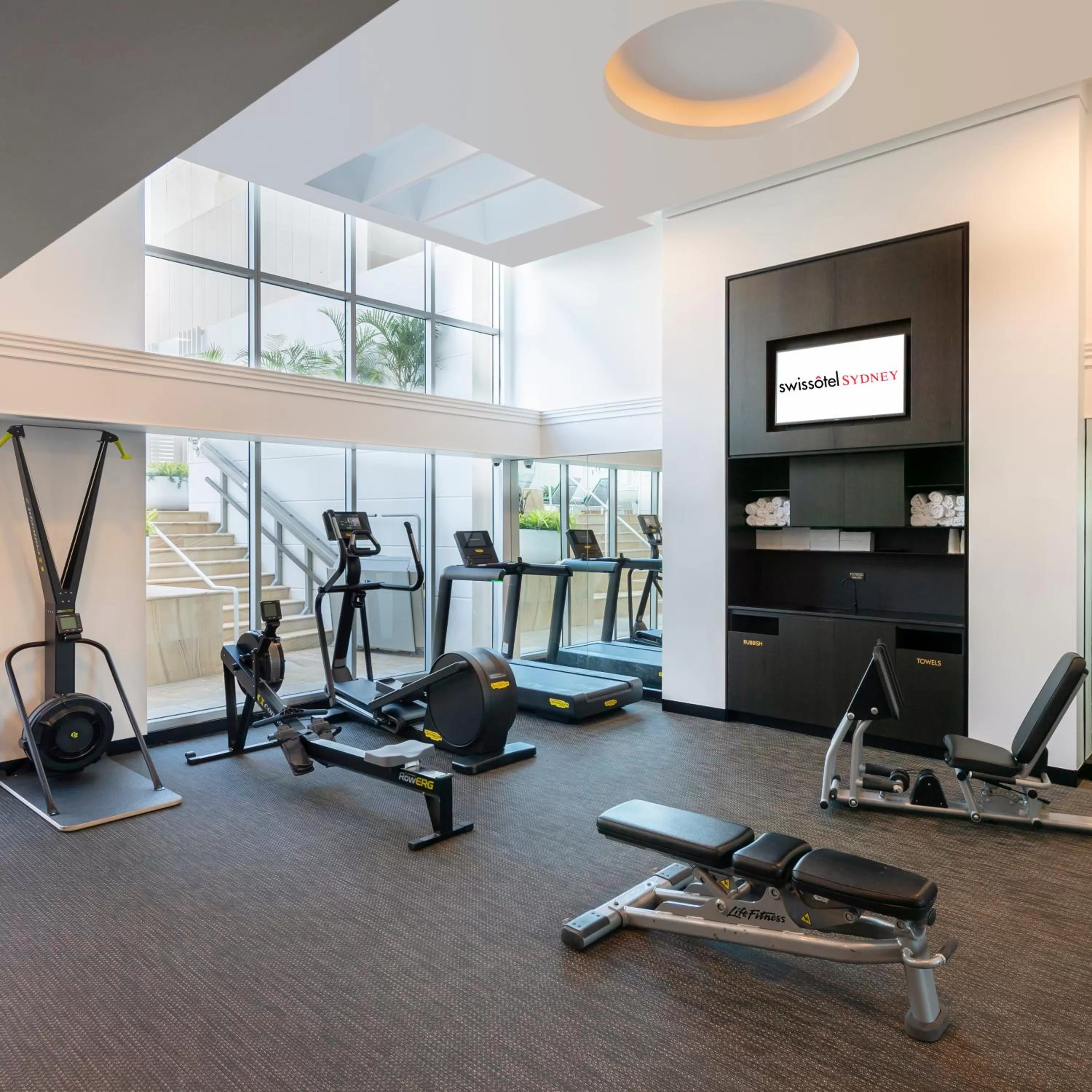 Fitness centre/facilities in Swissotel Sydney
