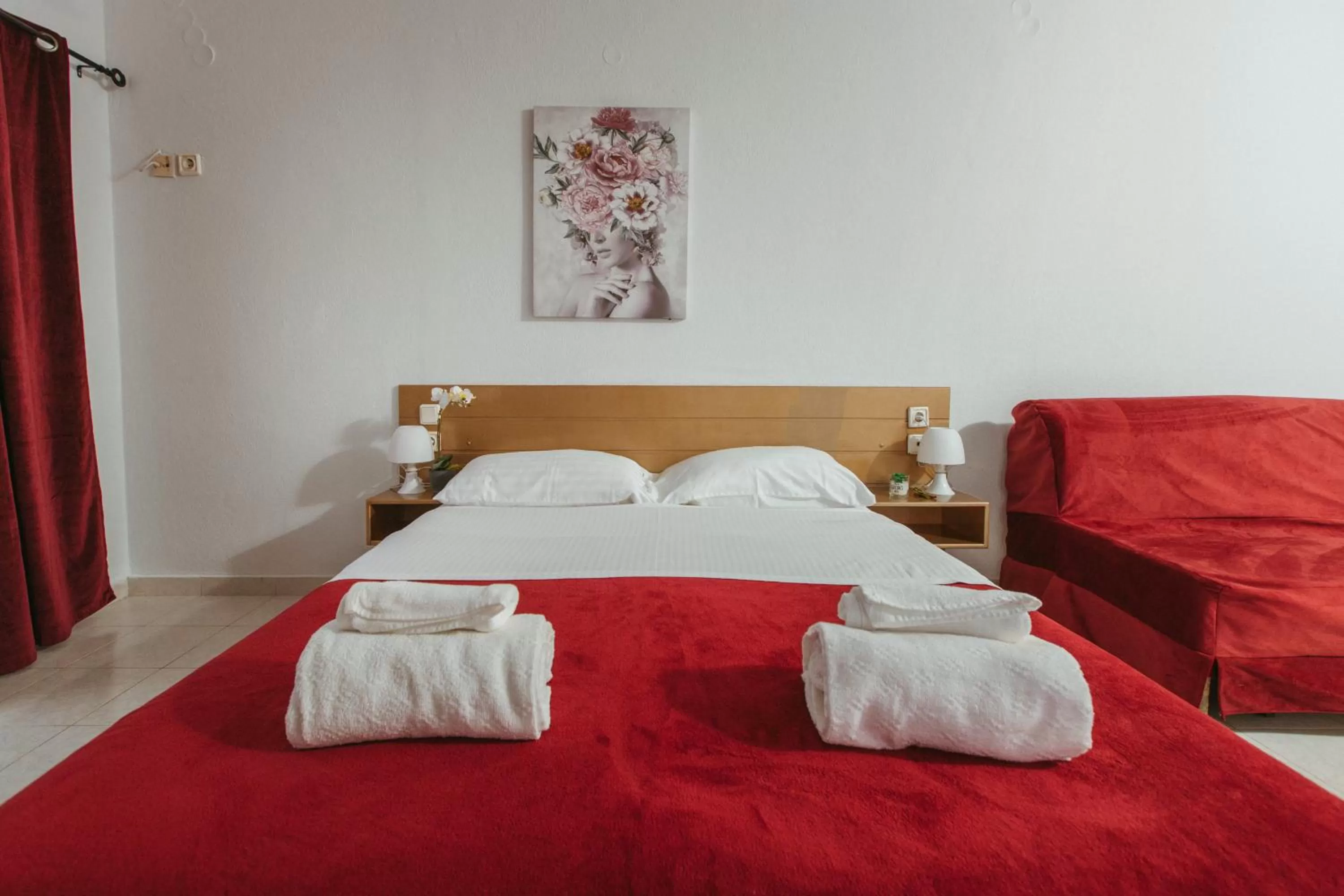 Bedroom in Hotel Christina - Happy Days