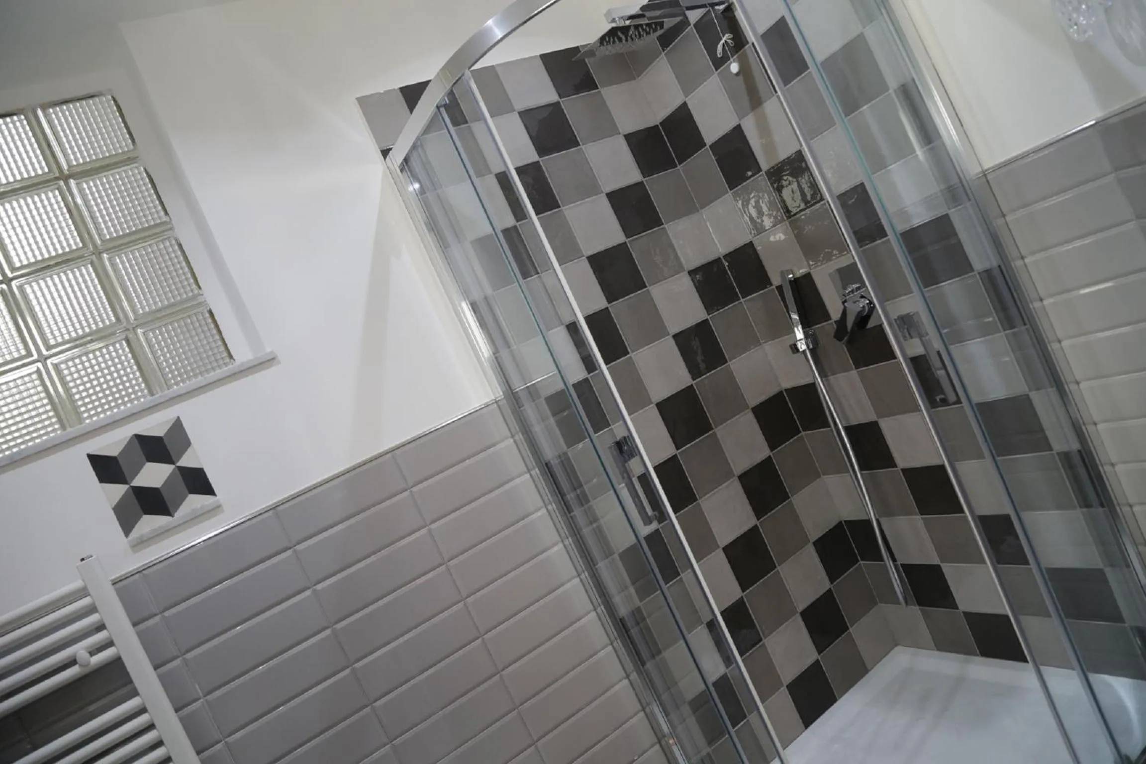 Bathroom in Hotel Bologna