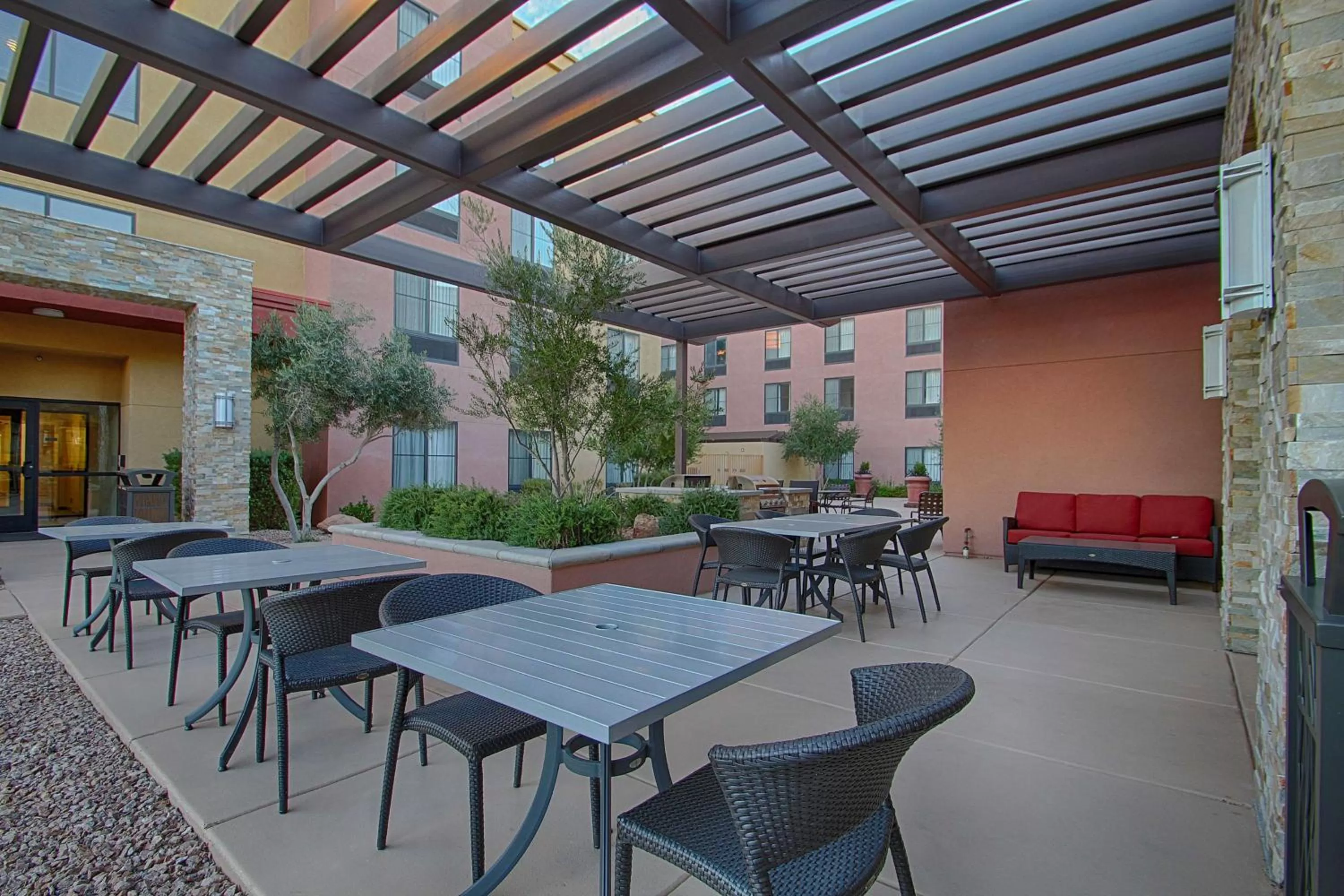 Patio in Homewood Suites by Hilton Las Vegas Airport