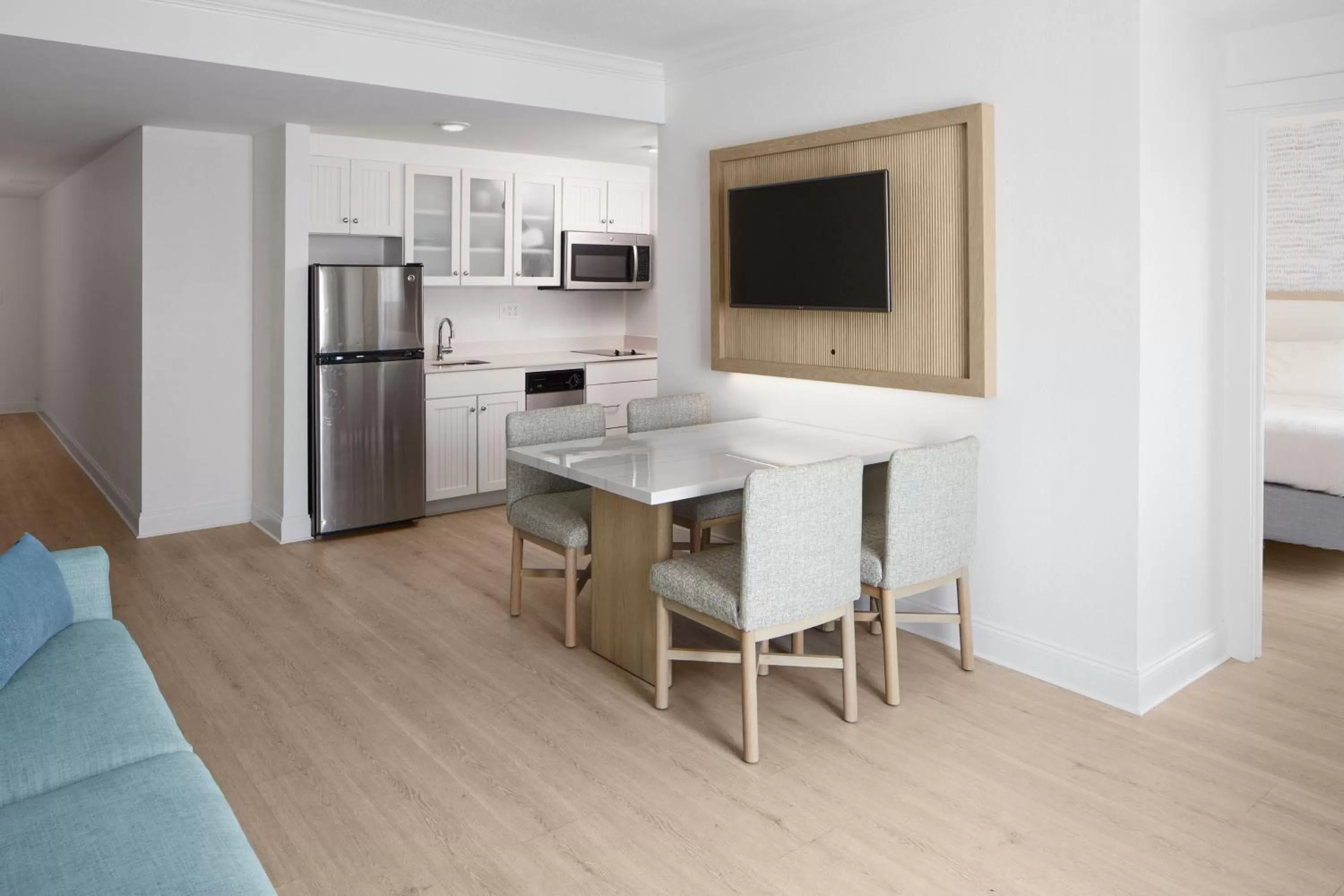 Kitchen or kitchenette in Bethany Beach Ocean Suites Residence Inn by Marriott