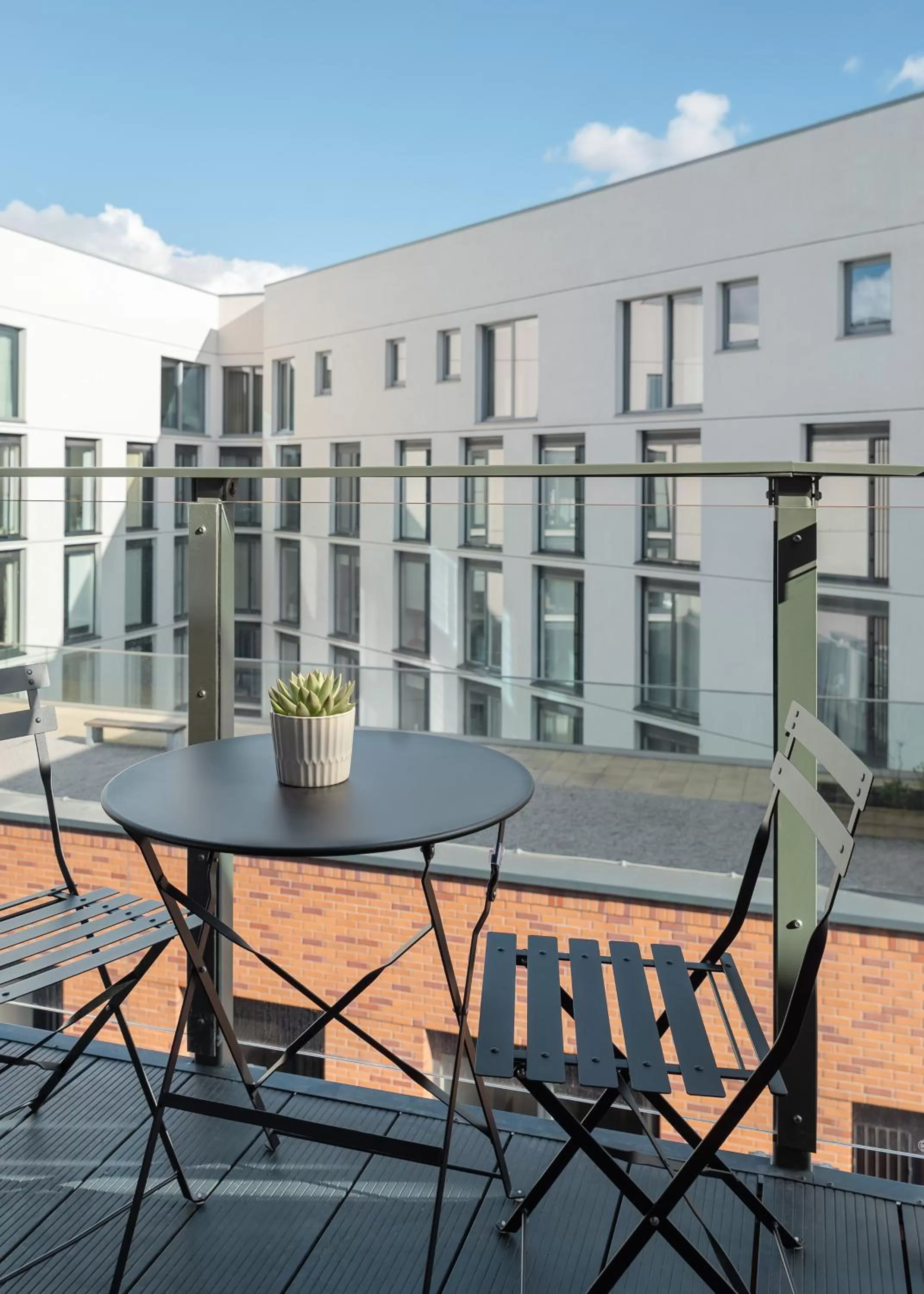Balcony/Terrace in Church Street by Supercity Aparthotels