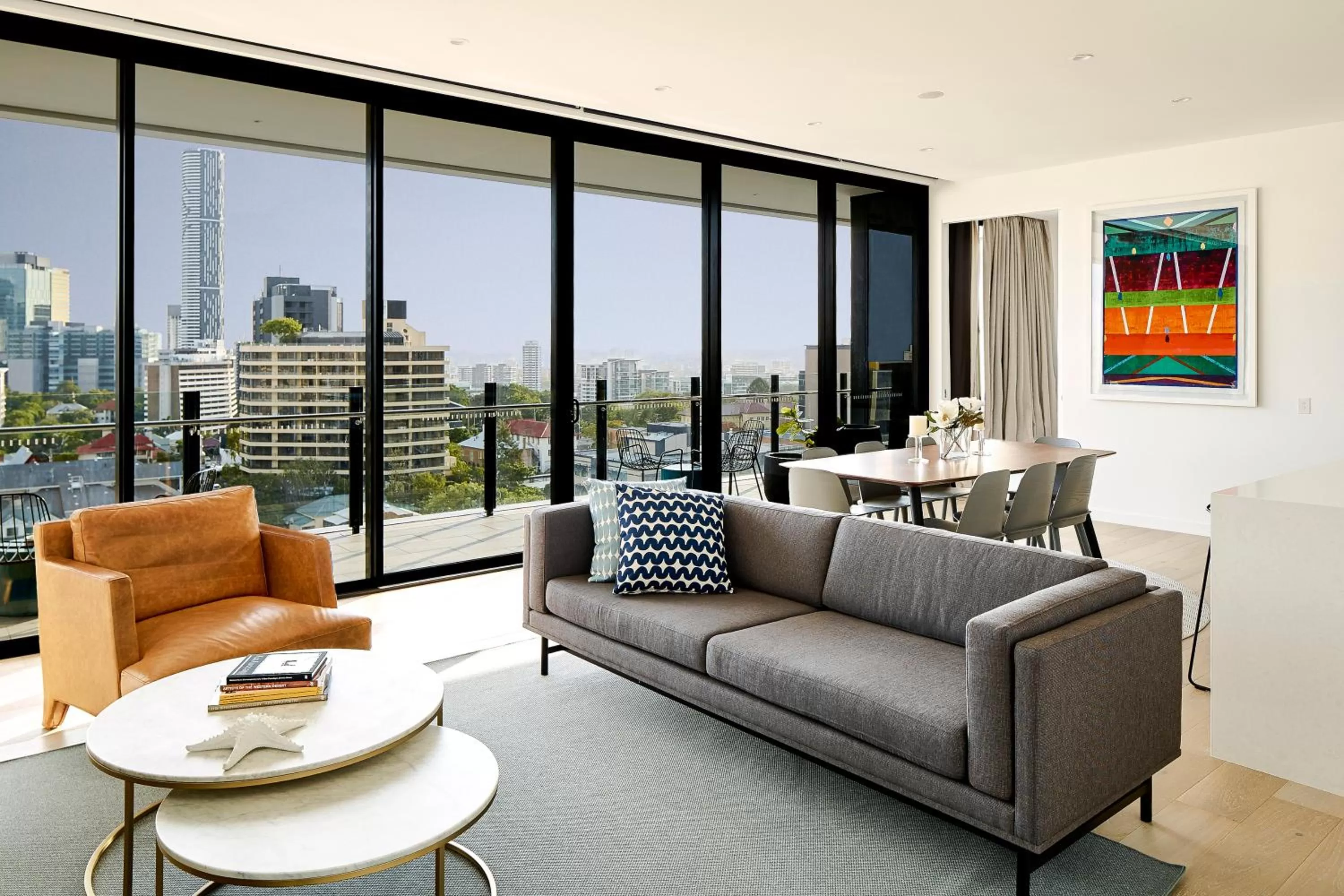 Balcony/Terrace in The Johnson Brisbane - Art Series