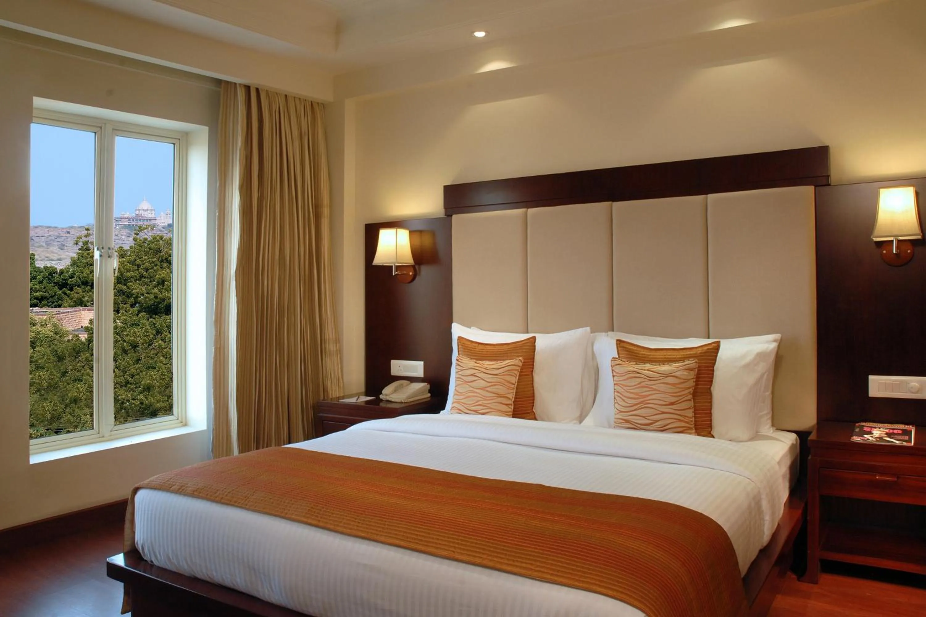 Bedroom, Bed in Park Plaza Jodhpur