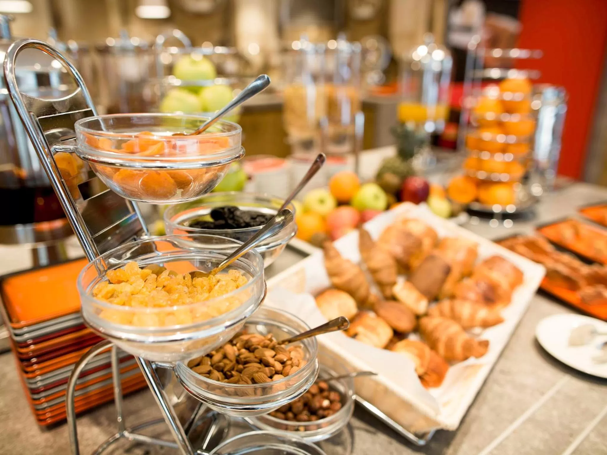 Continental breakfast in Hotel Baja Romantica