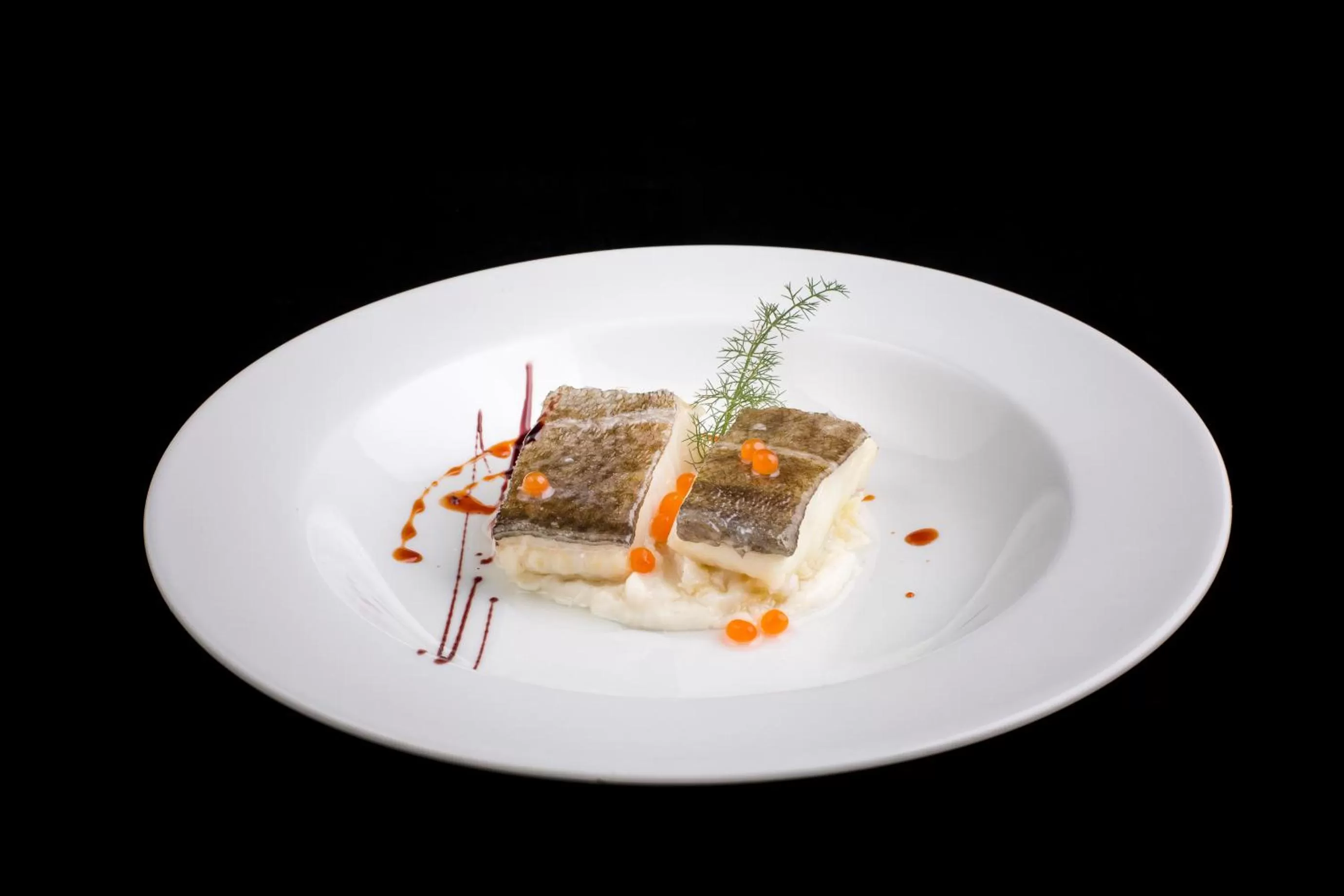 Food close-up in Beatriz Toledo Auditorium & Spa