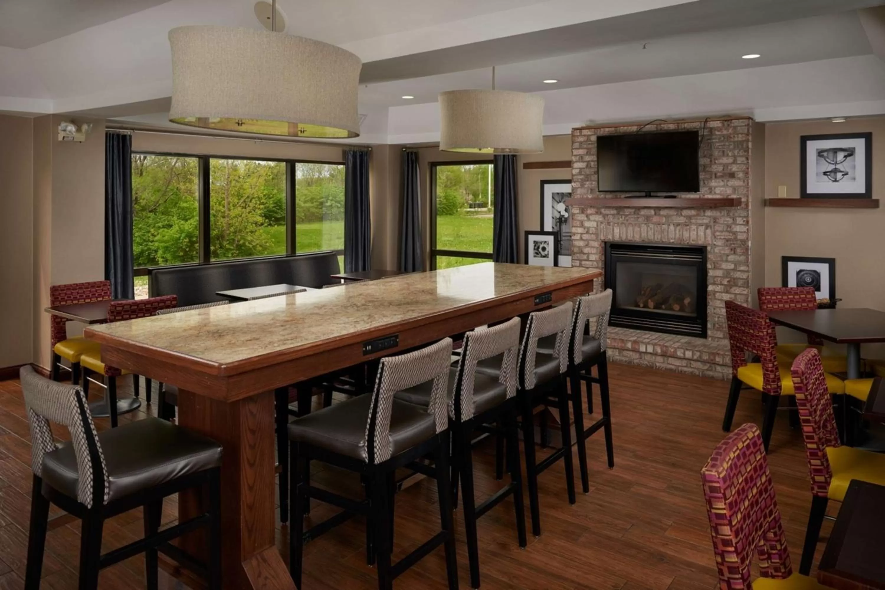 Lobby or reception in Hampton Inn Shelbyville