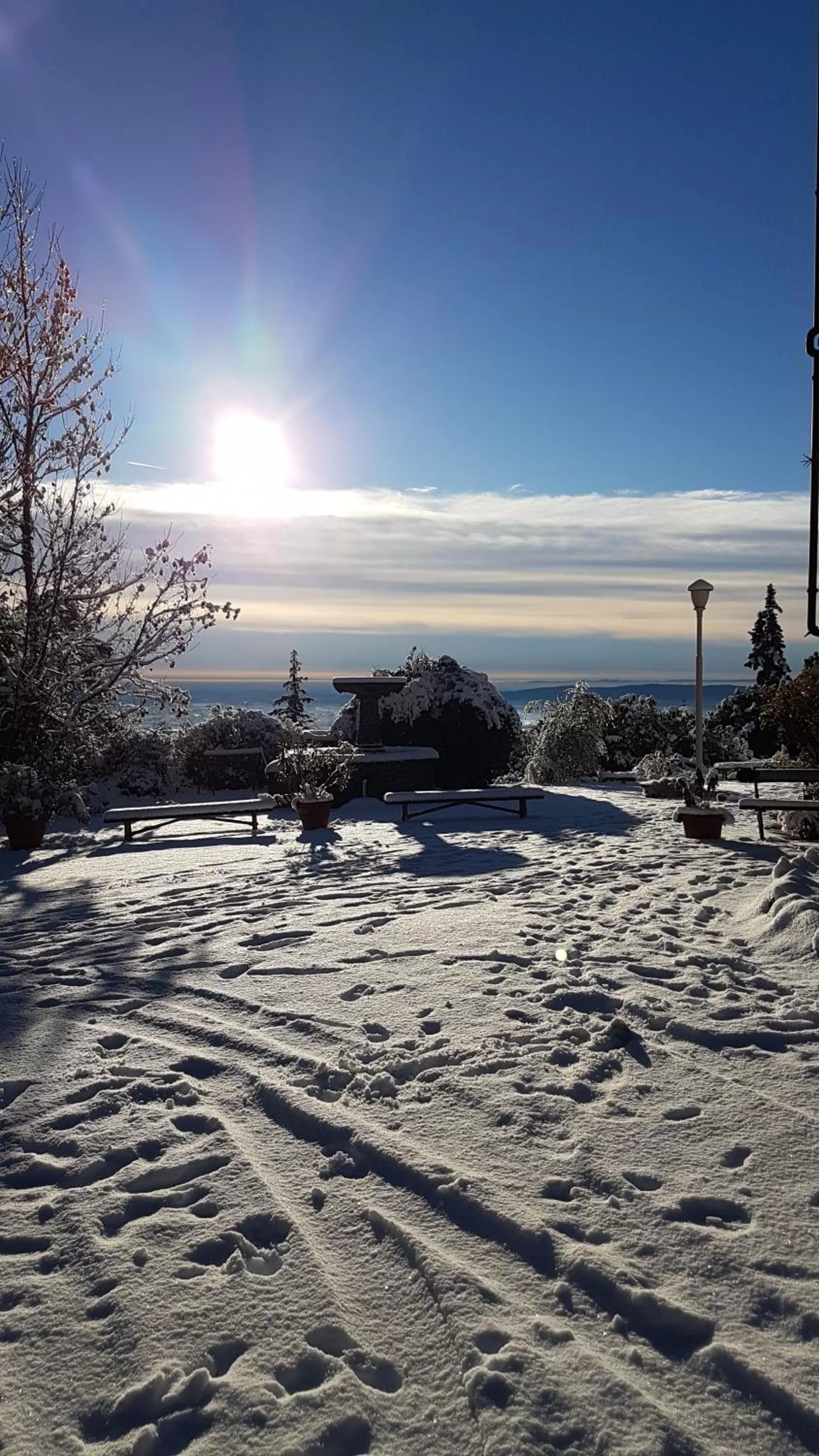 Winter in B&B Villa Tavallini