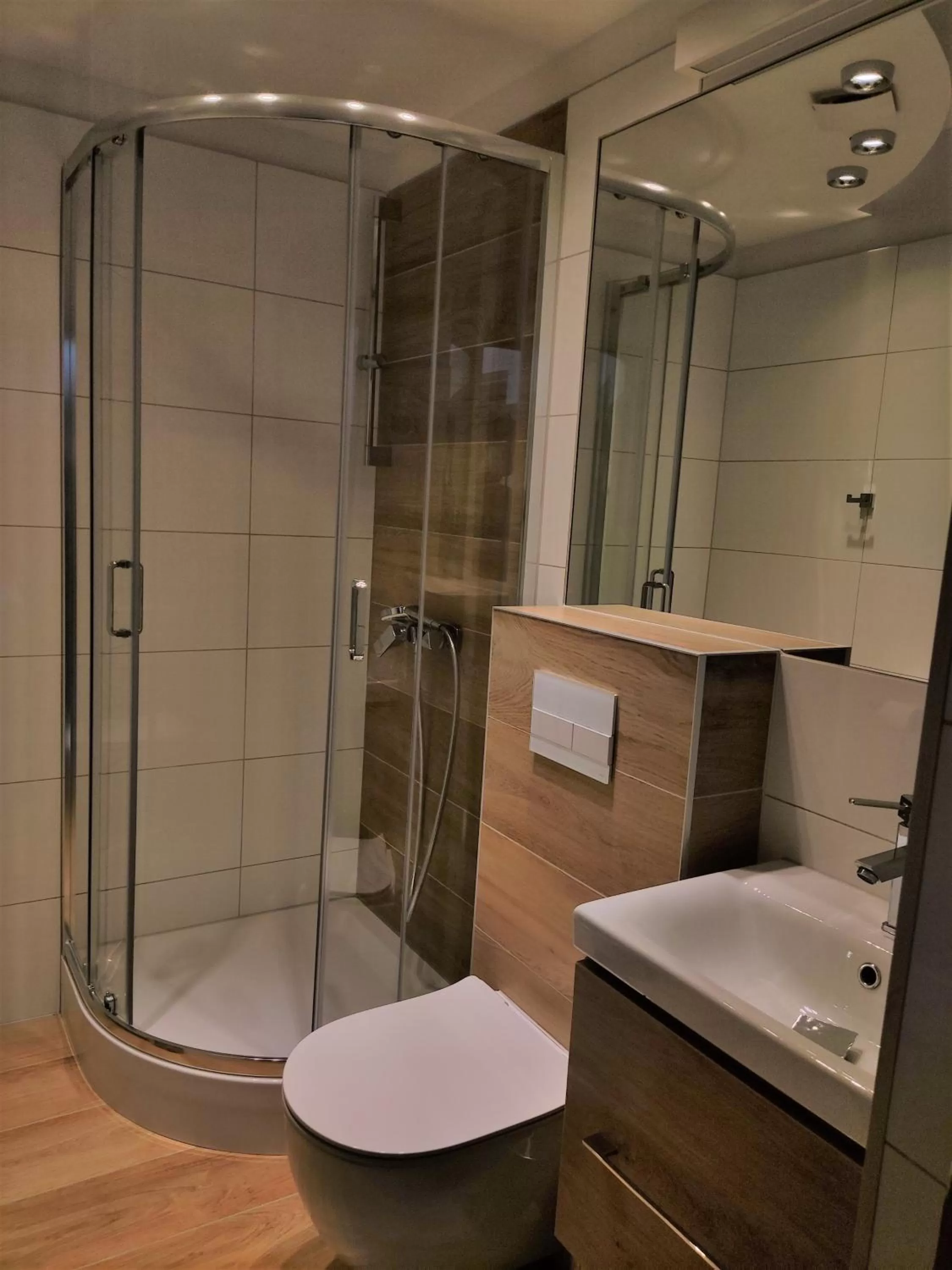 Shower in Zakątek Pod Smrekami