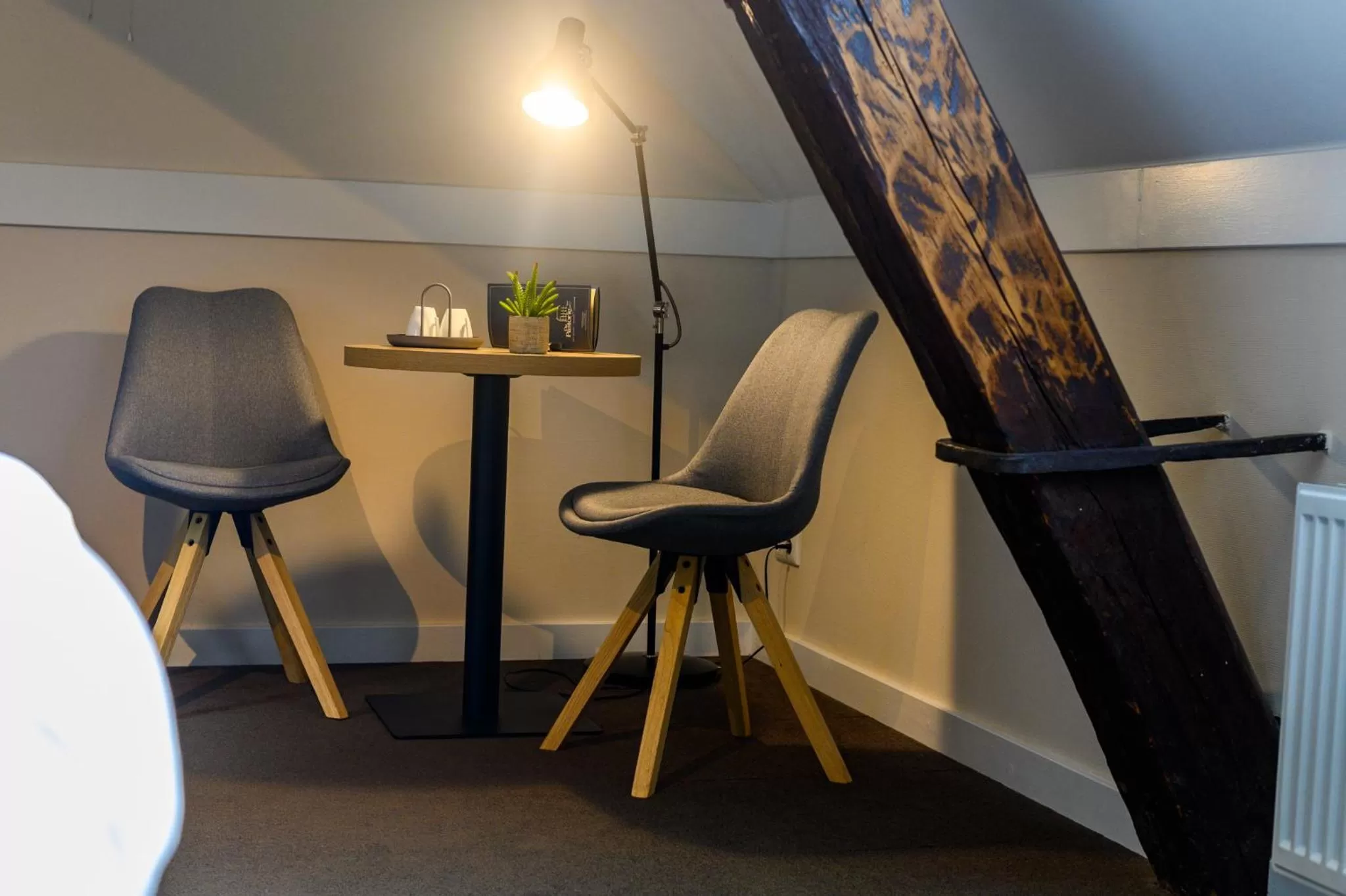 Seating area in De Pastorie Bed & Breakfast