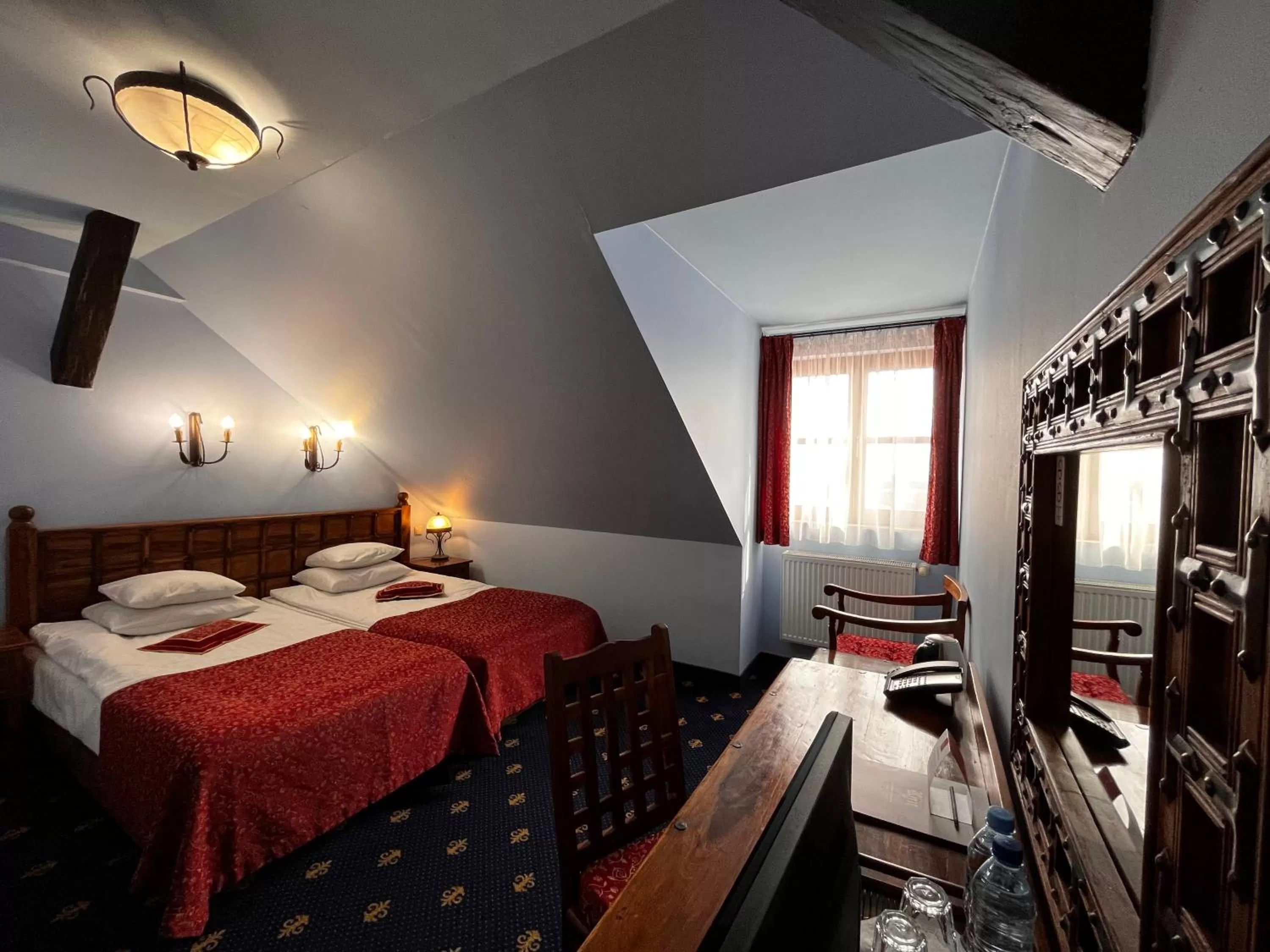 Photo of the whole room, Bed in Hotel Zamek Ryn