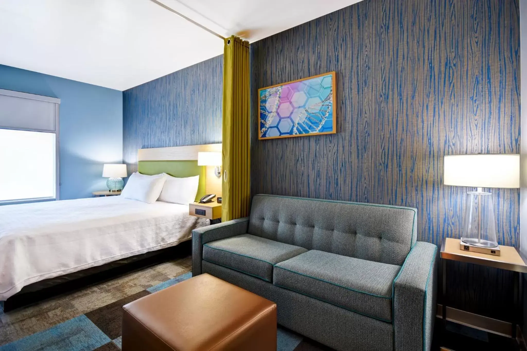 King Studio - single occupancy - Mobility and Hearing Access/Non-Smoking in Home2 Suites By Hilton San Francisco Airport North King Studio - single occupancy - Mobility and Hearing Access/Non-Smoking in Home2 Suites By Hilton San Francisco Airport North