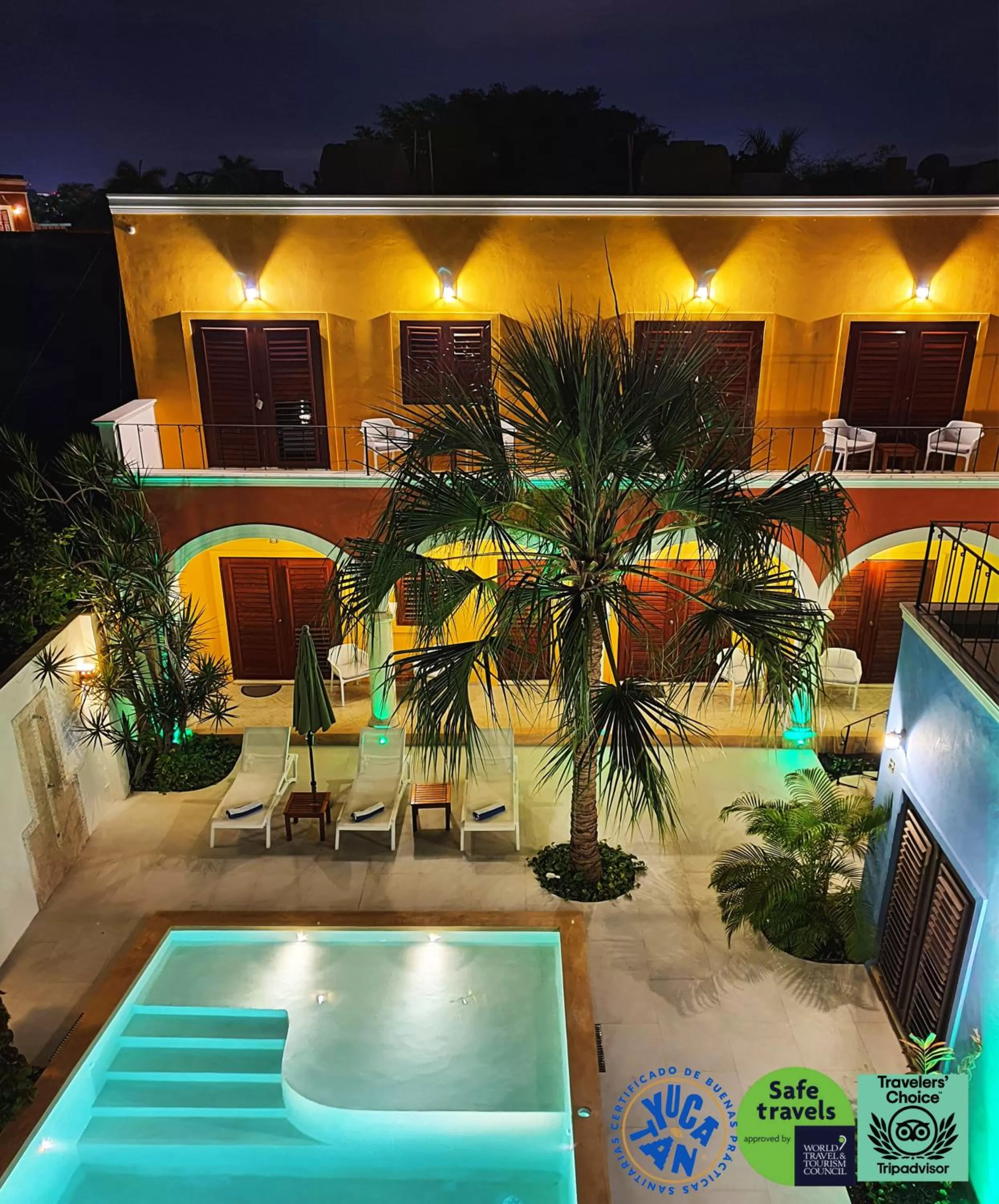 Property building in Merida Santiago Hotel Boutique