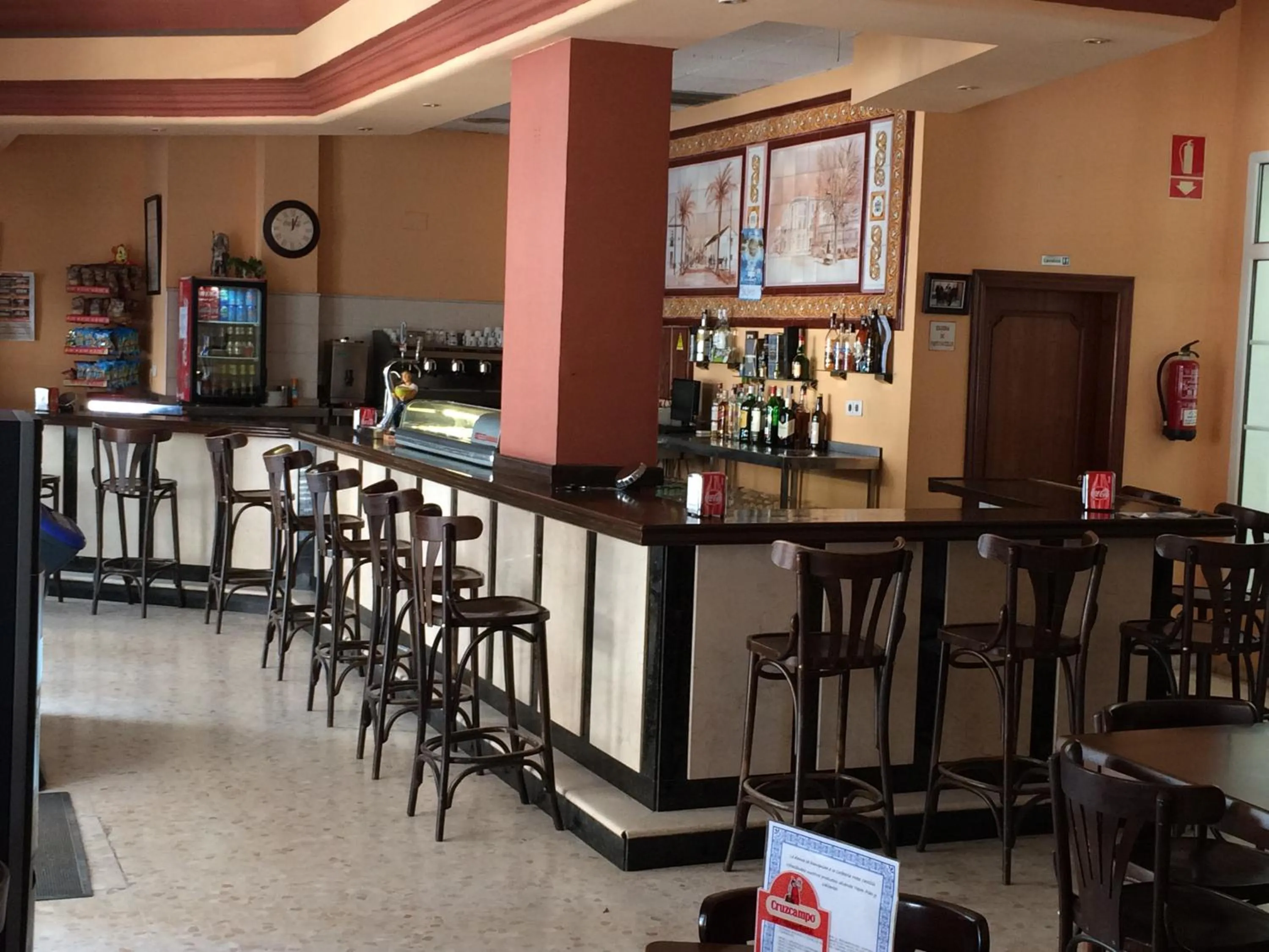 Dining area in Hotel Castillo