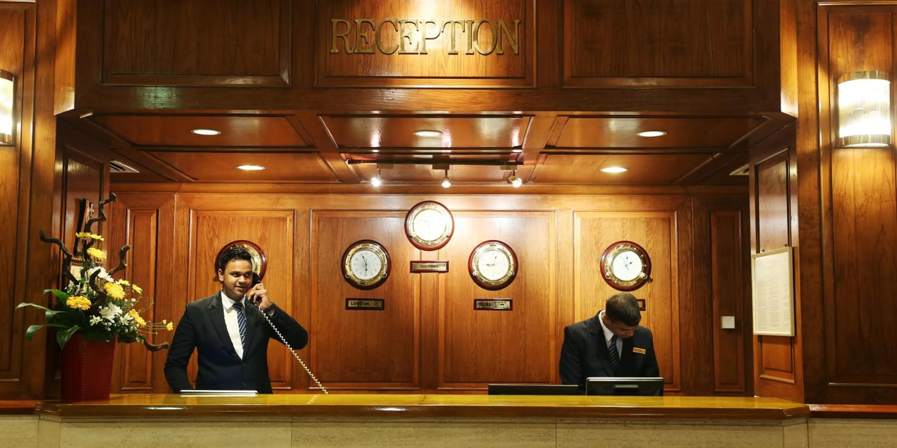 Lobby or reception in The Galadari Hotel