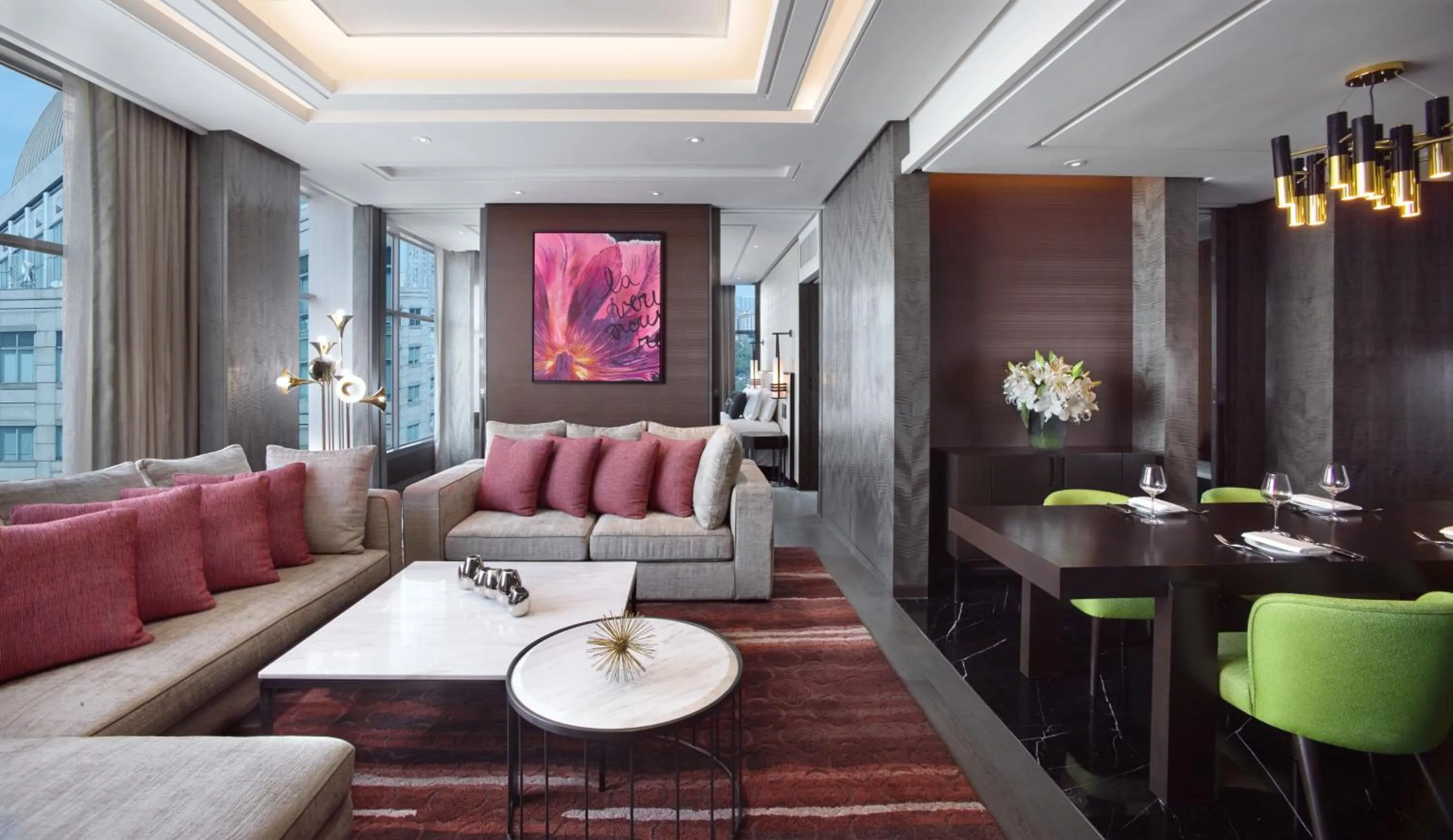 Living room in Sofitel Kuala Lumpur Damansara