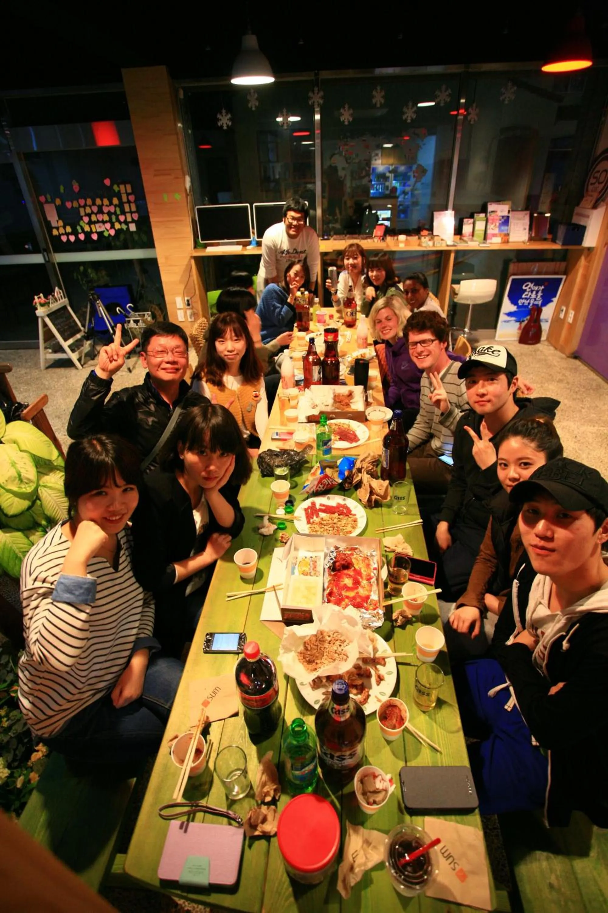 Night in SUM Guesthouse Jeju Airport