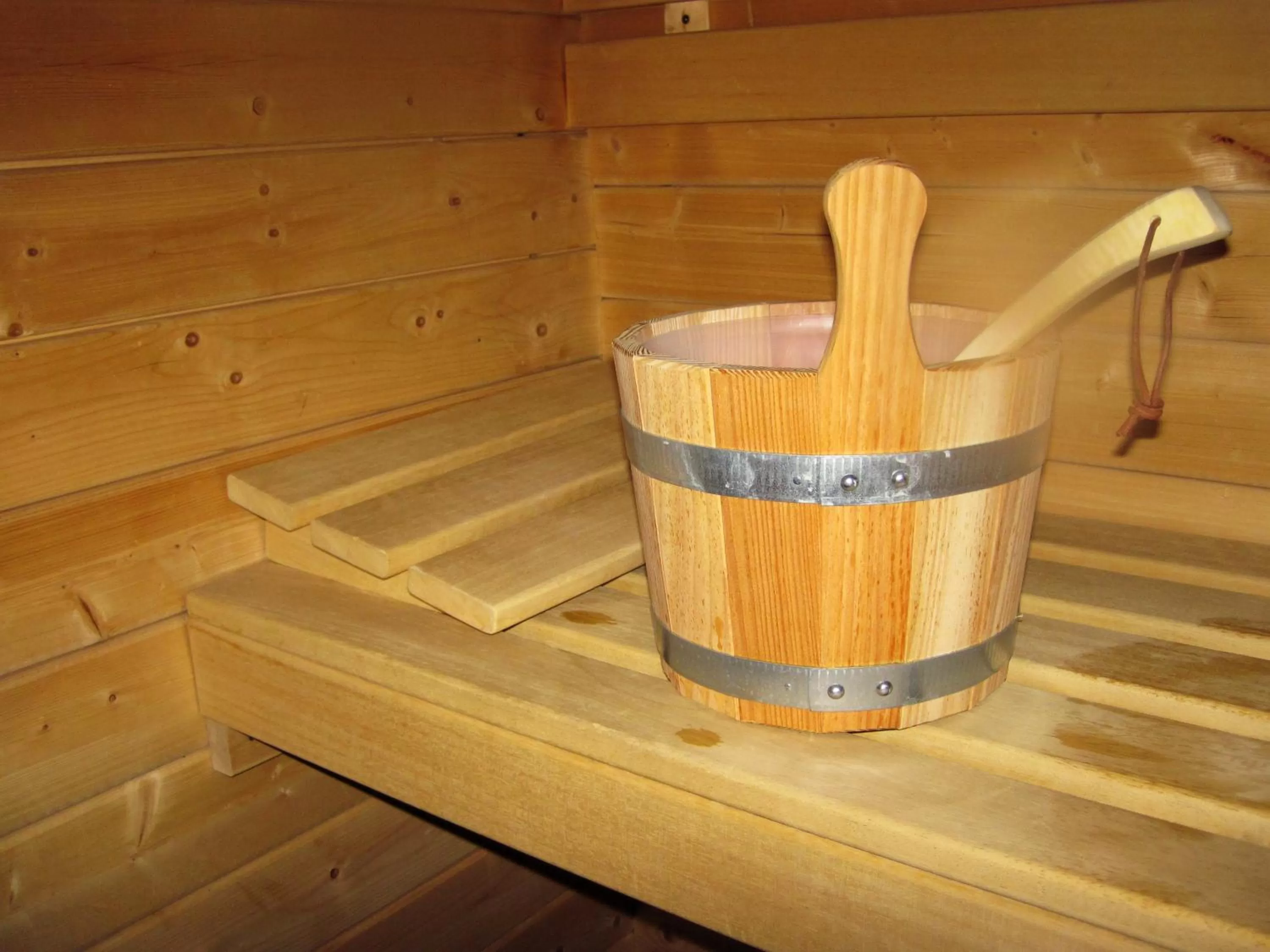 Sauna in Château de la Râpée Hôtel restaurant