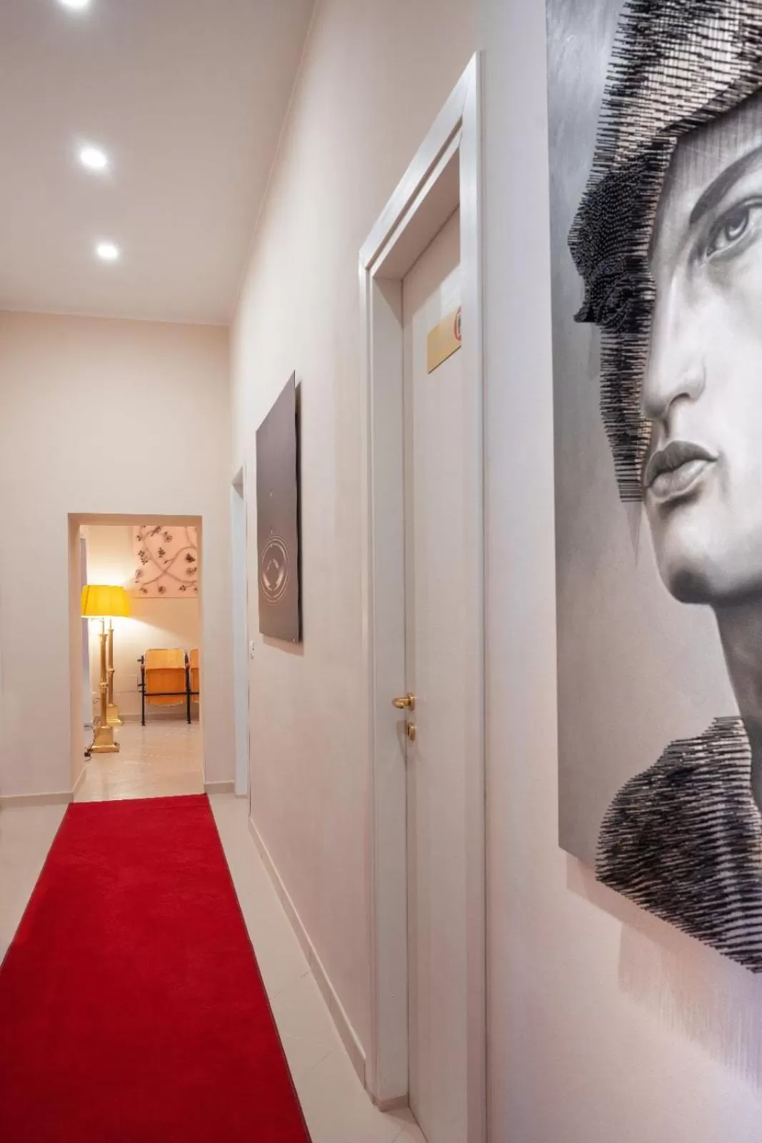 Bed in Aria Rooms and Terrace