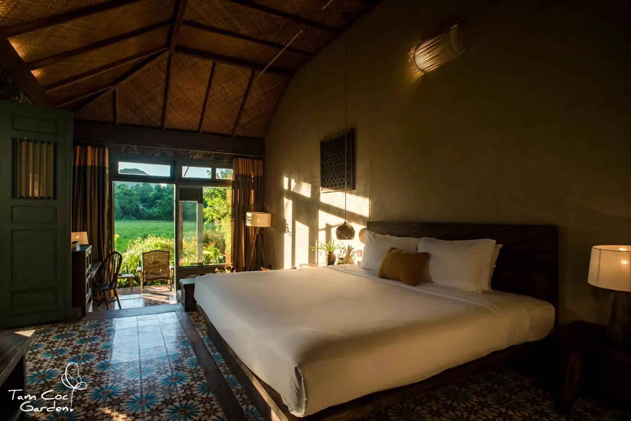 Bedroom, Bed in Tam Coc Garden Resort