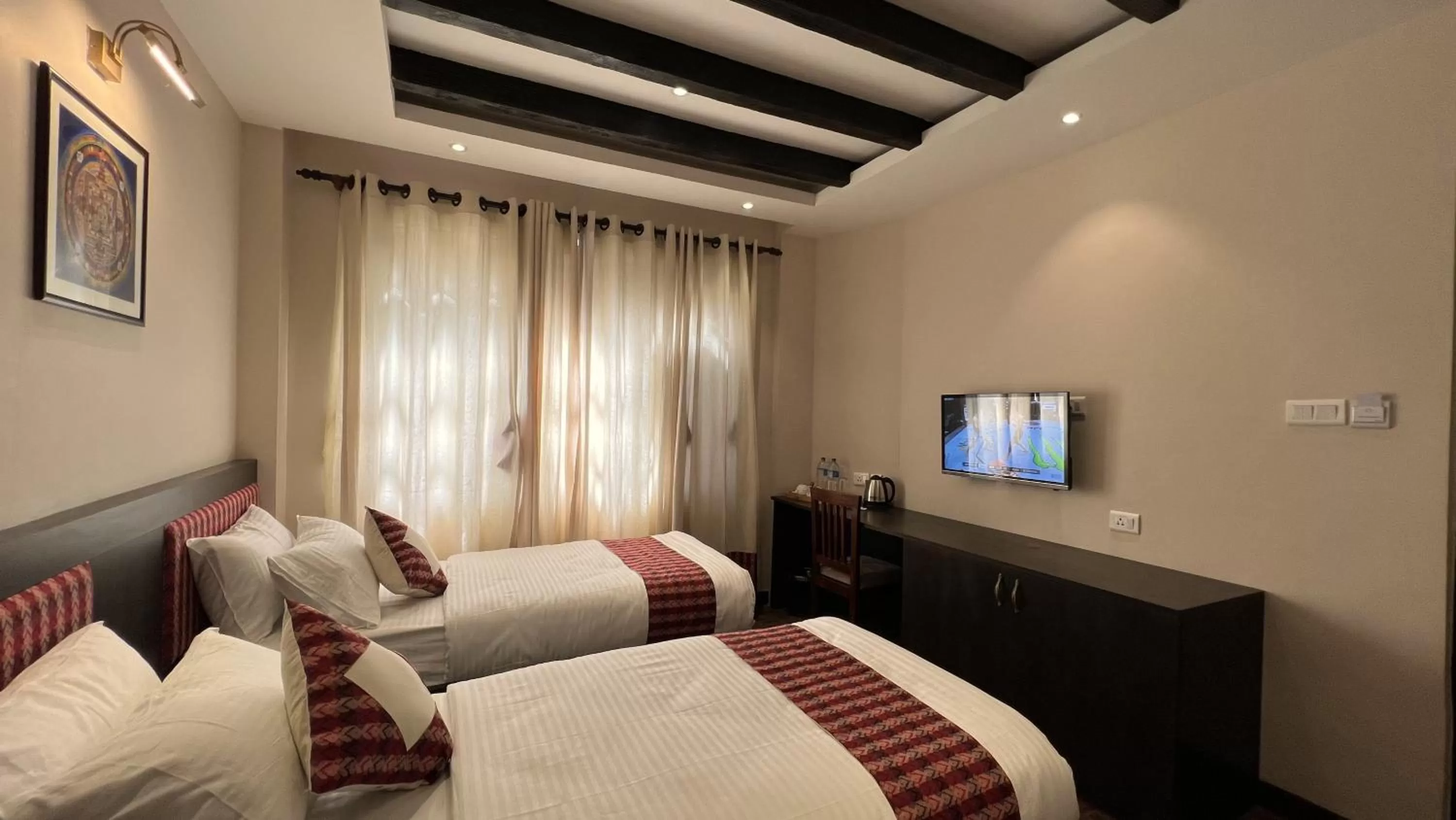 Bed in Mandala Heritage Inn