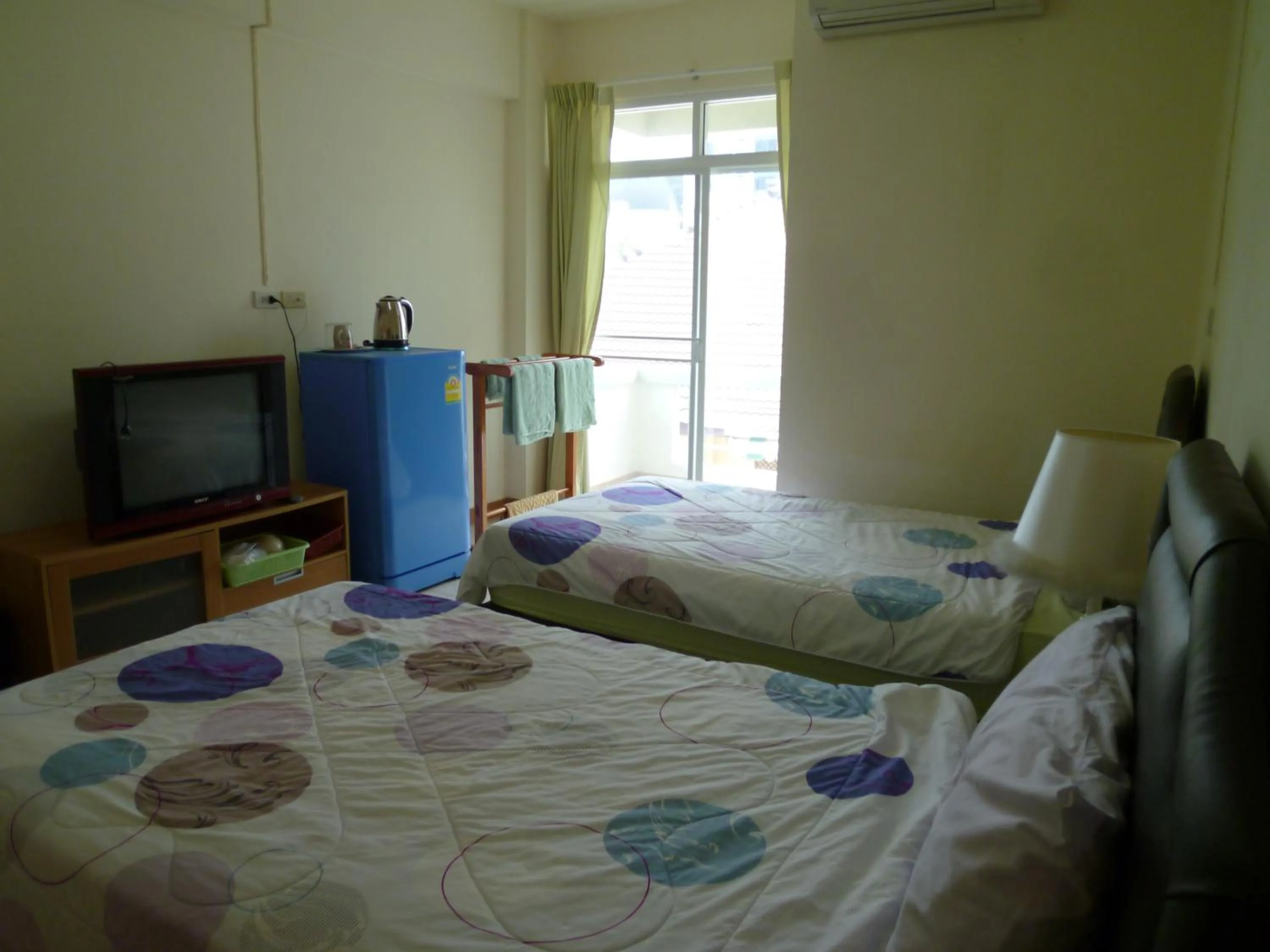 Bed in Vanlisut Hotel Ngamwongwan