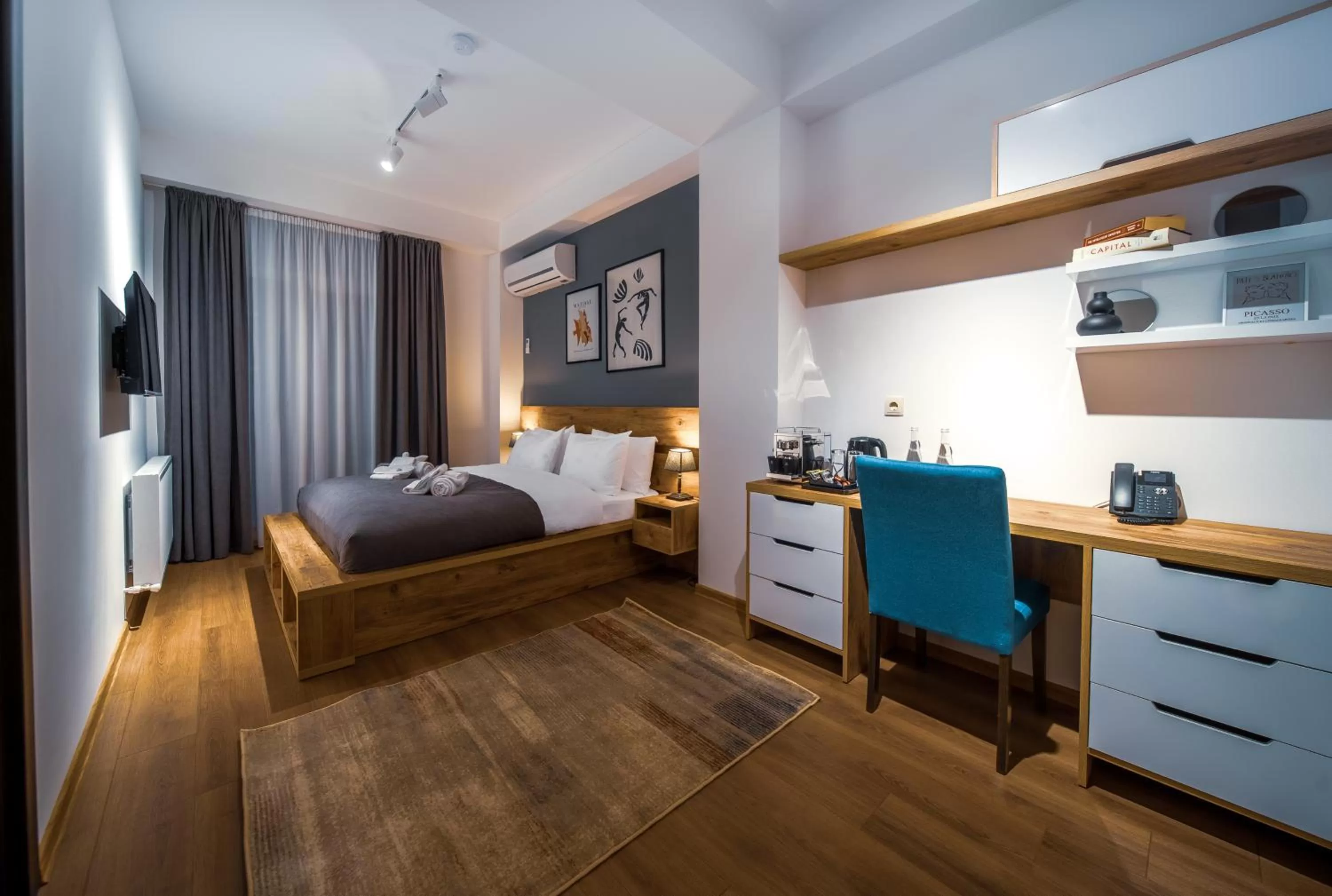 Bed in Reed Hotel Tbilisi