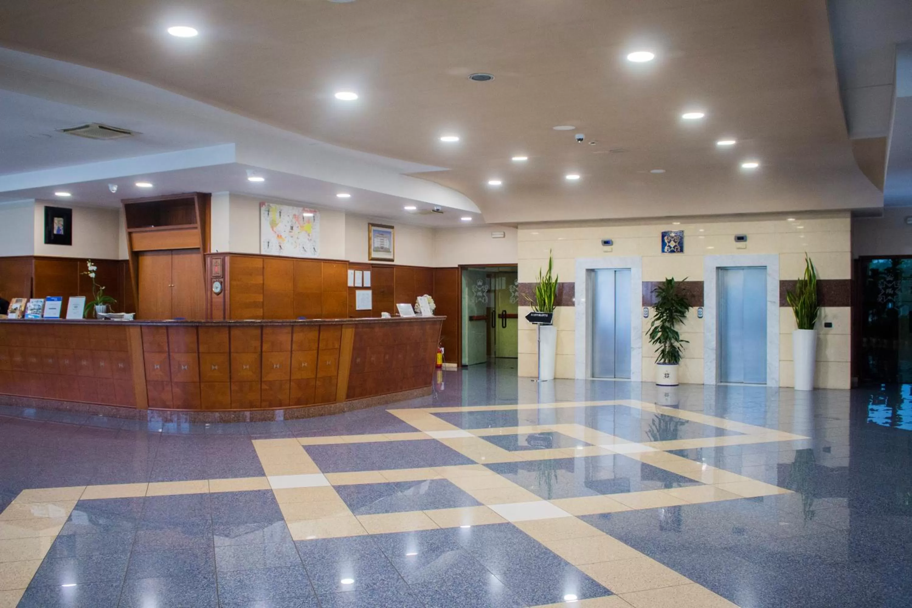 Lobby or reception in Edra Palace Hotel & Ristorante