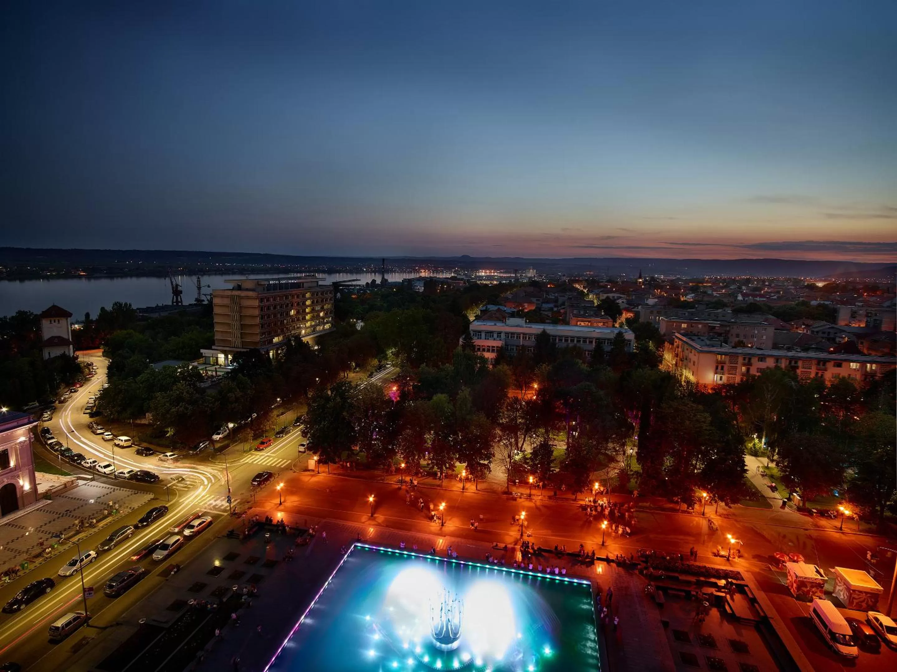 City view in Continental Drobeta Turnu Severin