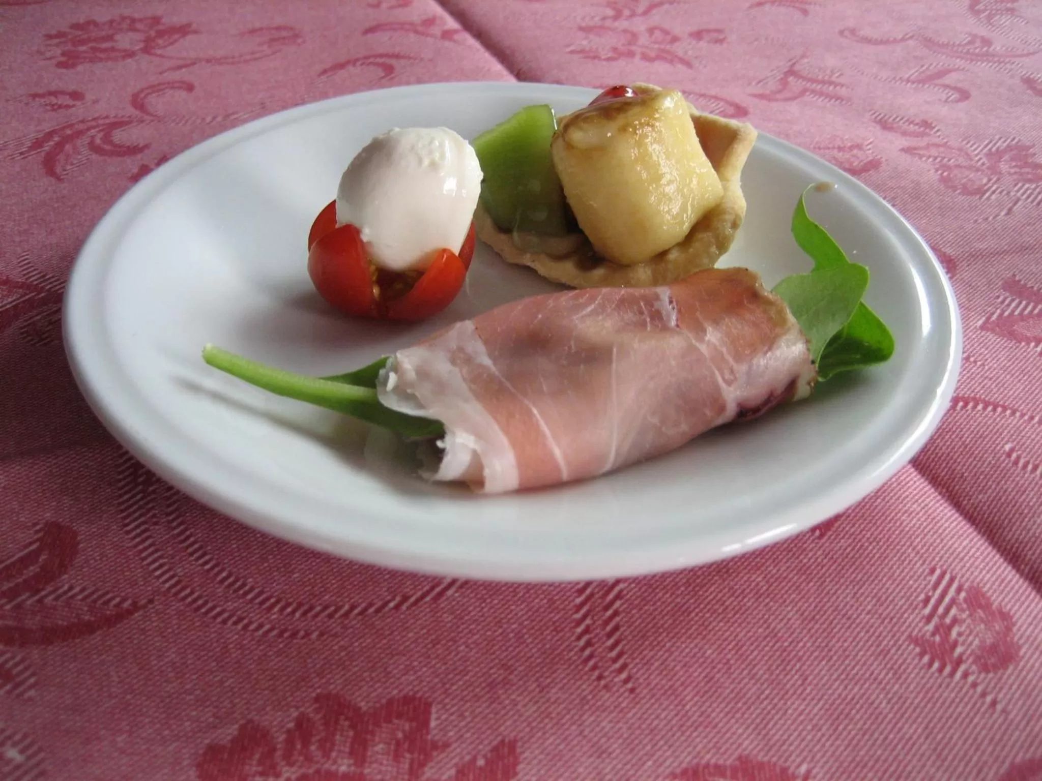 Food close-up in Hotel Nives