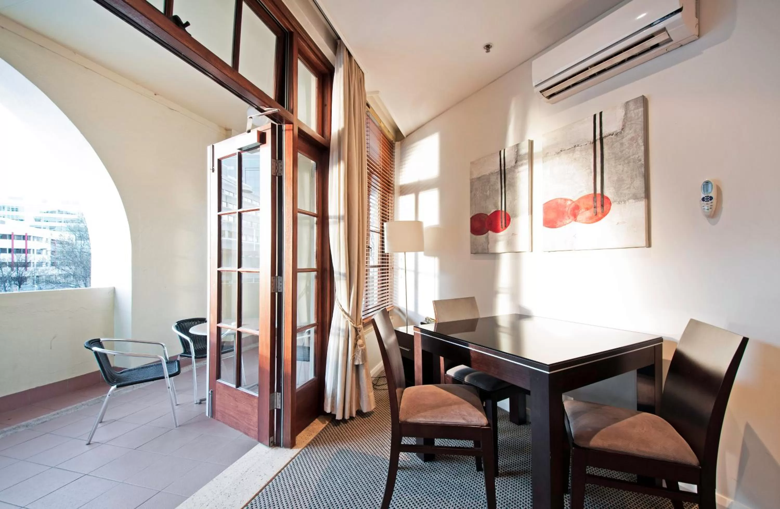 Patio in Quest Canberra