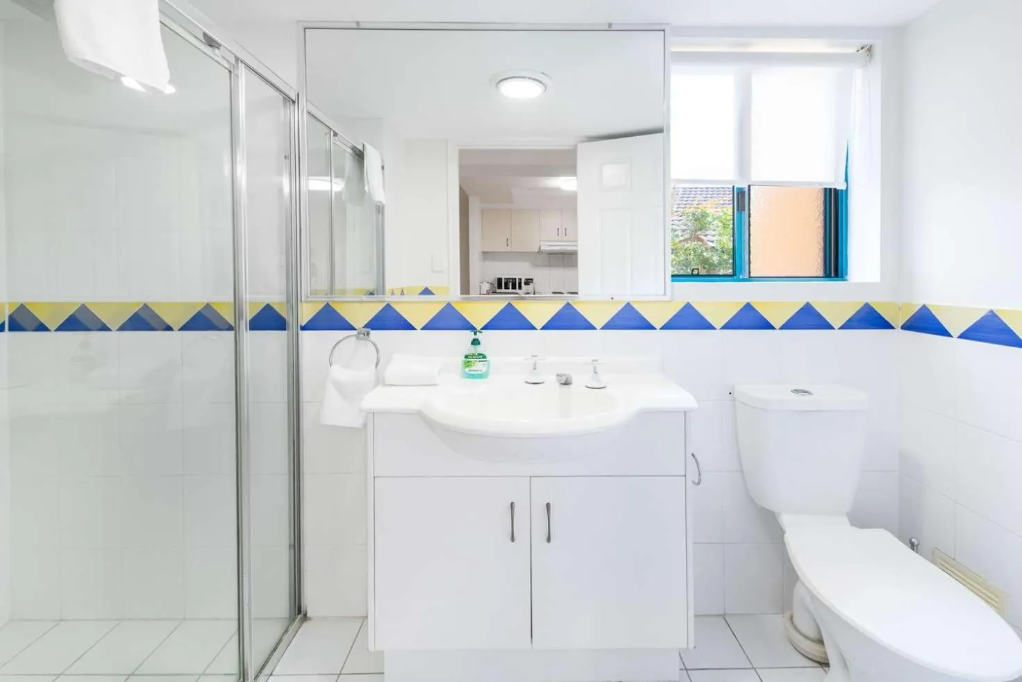 Toilet in Karana Palms Resort