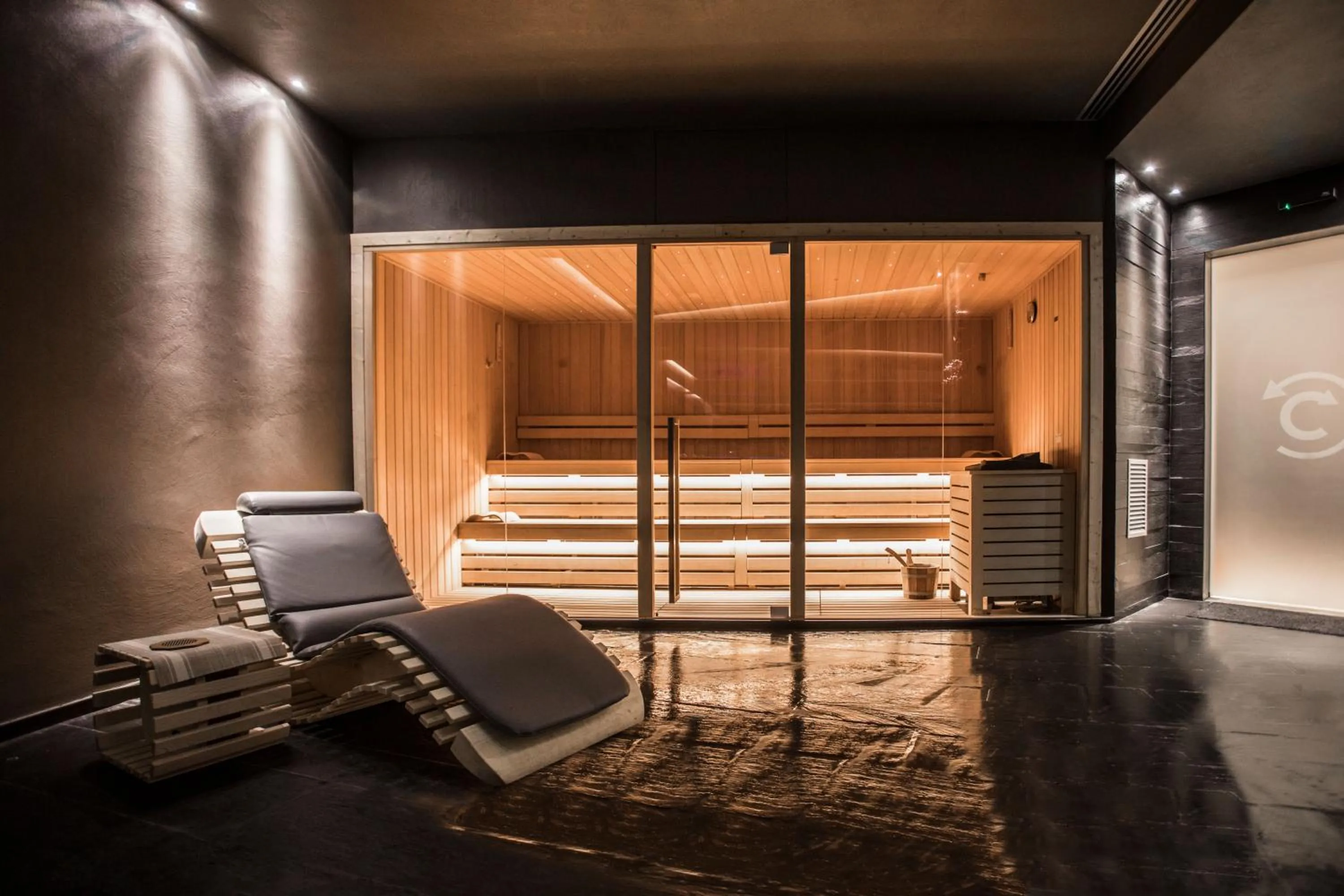 Sauna, Bed in All Time Relais & Sport Hotel